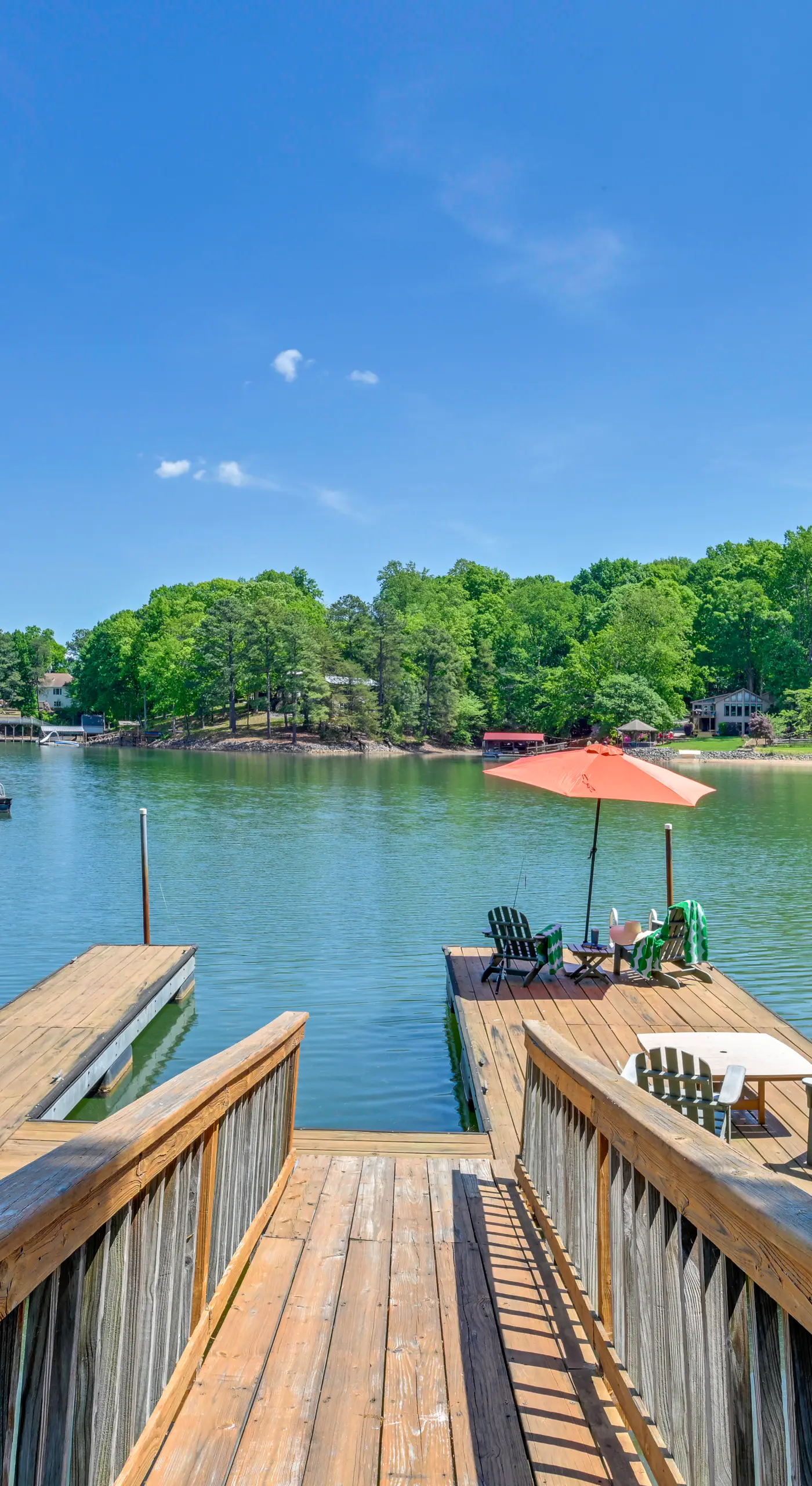 Dock & Pavilion! Lake Norman Retreat on Quiet Cove