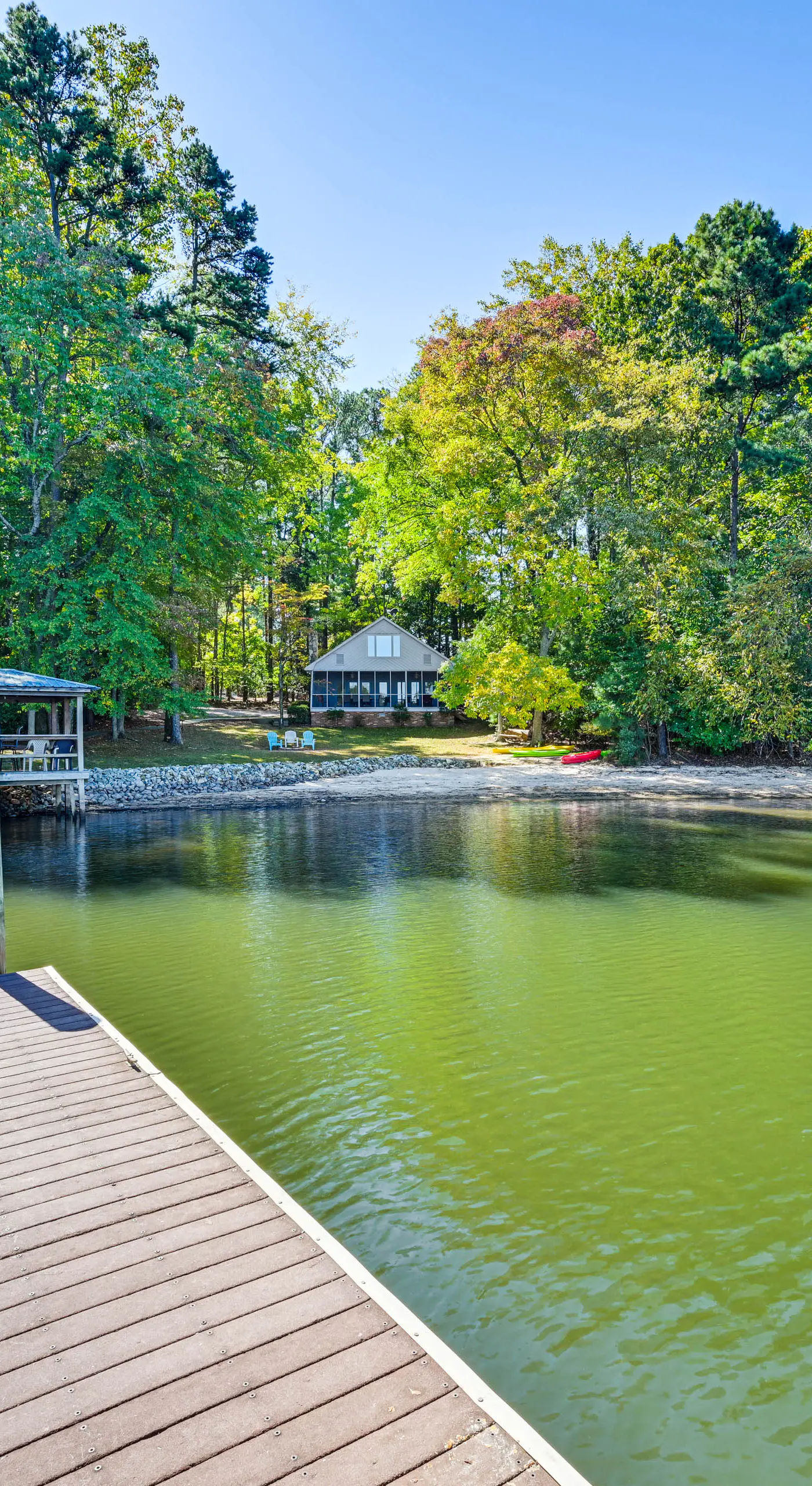 Private Dock & Beach! Lake Norman Cottage Hideaway