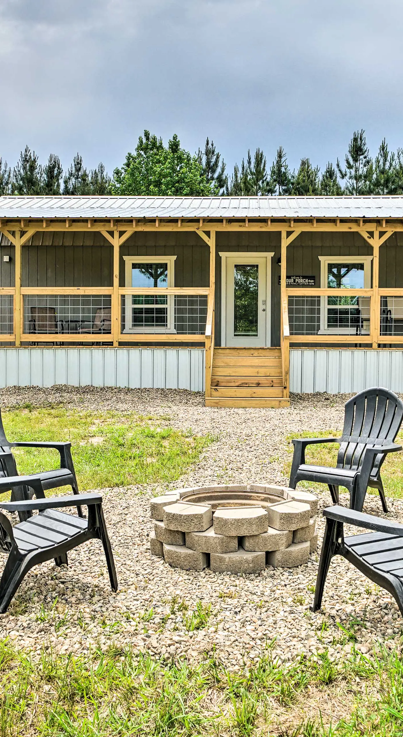 Broken Bow Cabin on 15 Acres w/ Stocked Fish Pond!