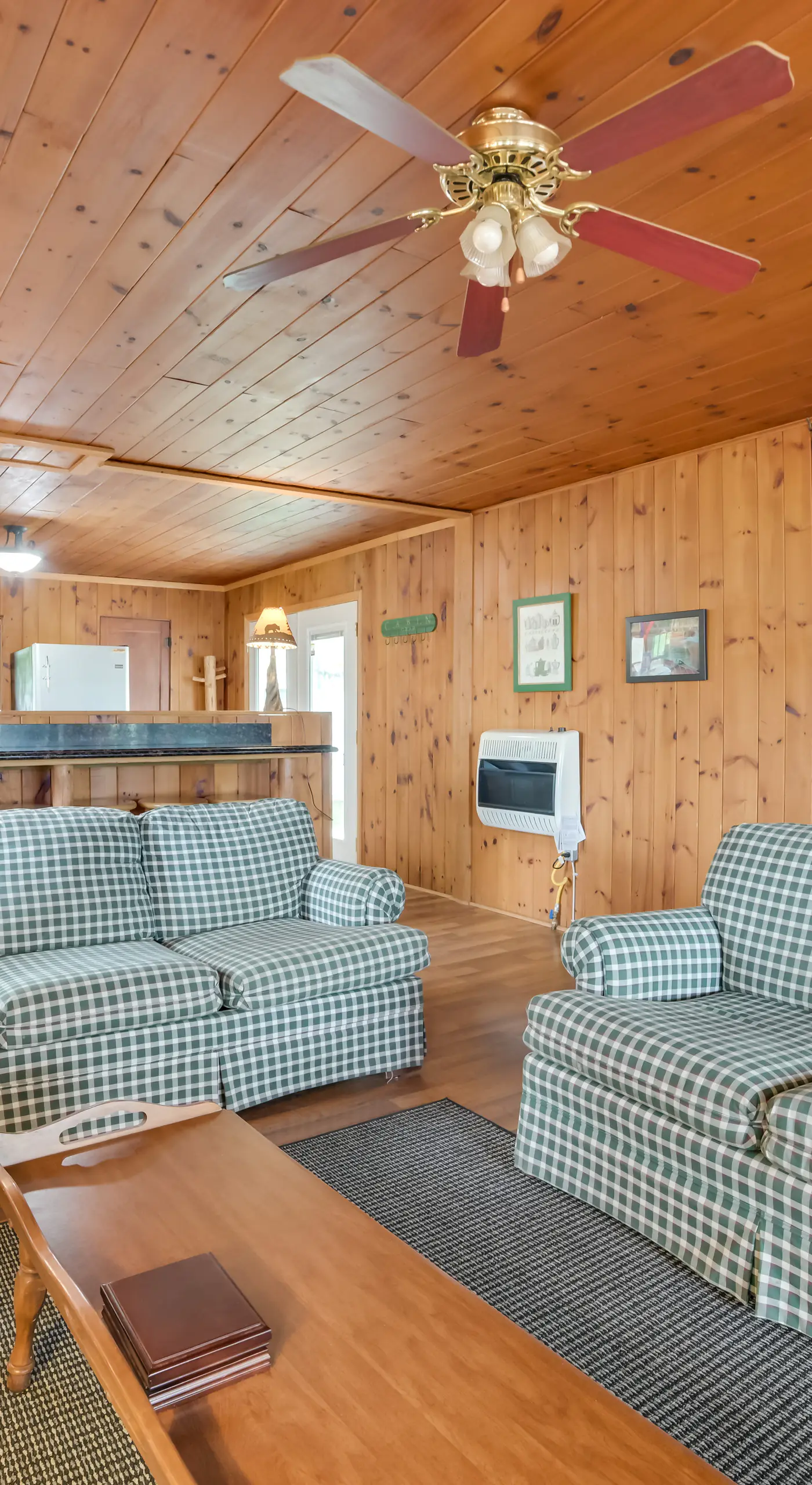 Steps to Lake! Waterfront Cedarville Resort Cabin