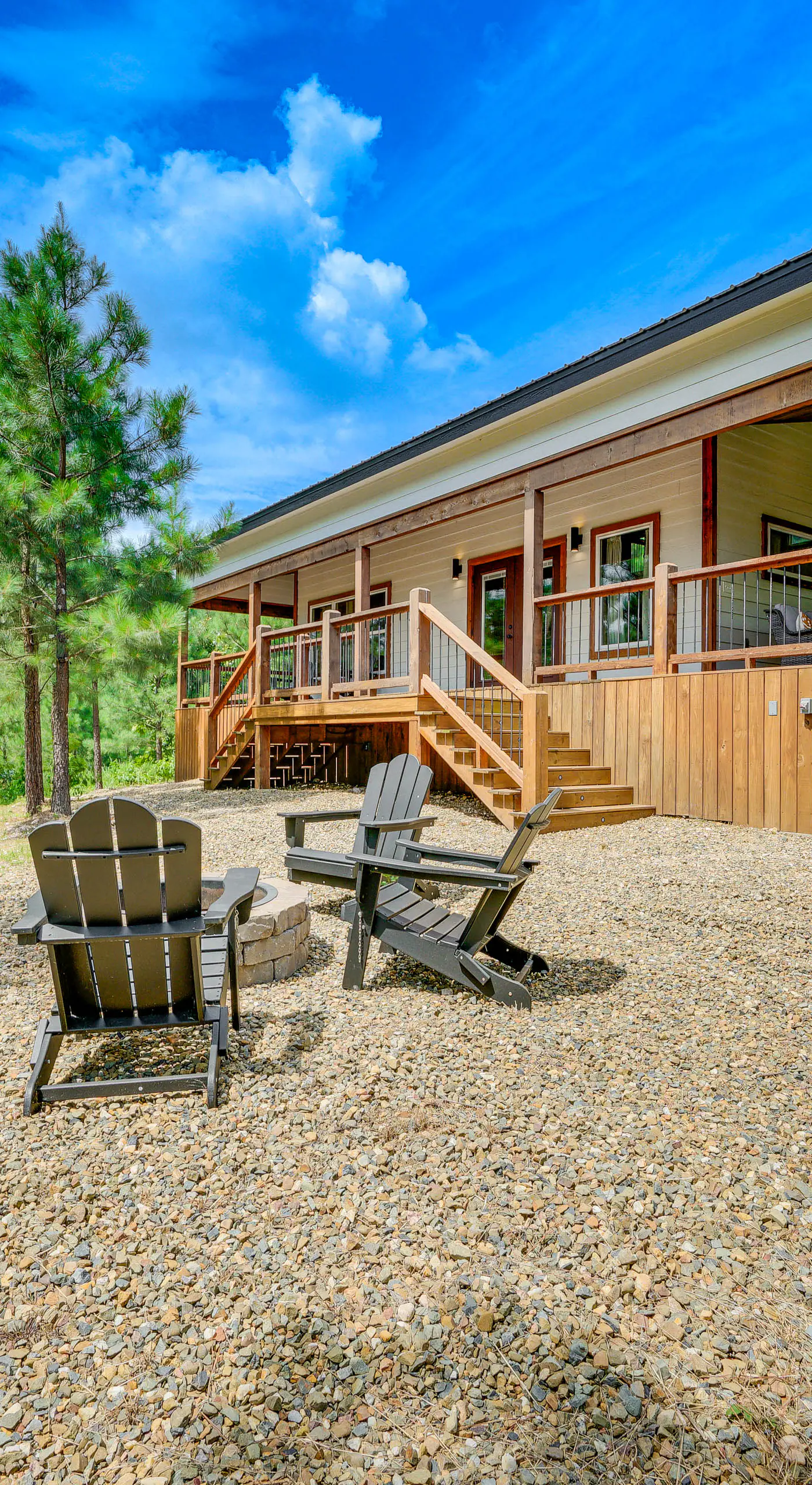 Tree-Lined Broken Bow Studio Cabin w/ Hot Tub!