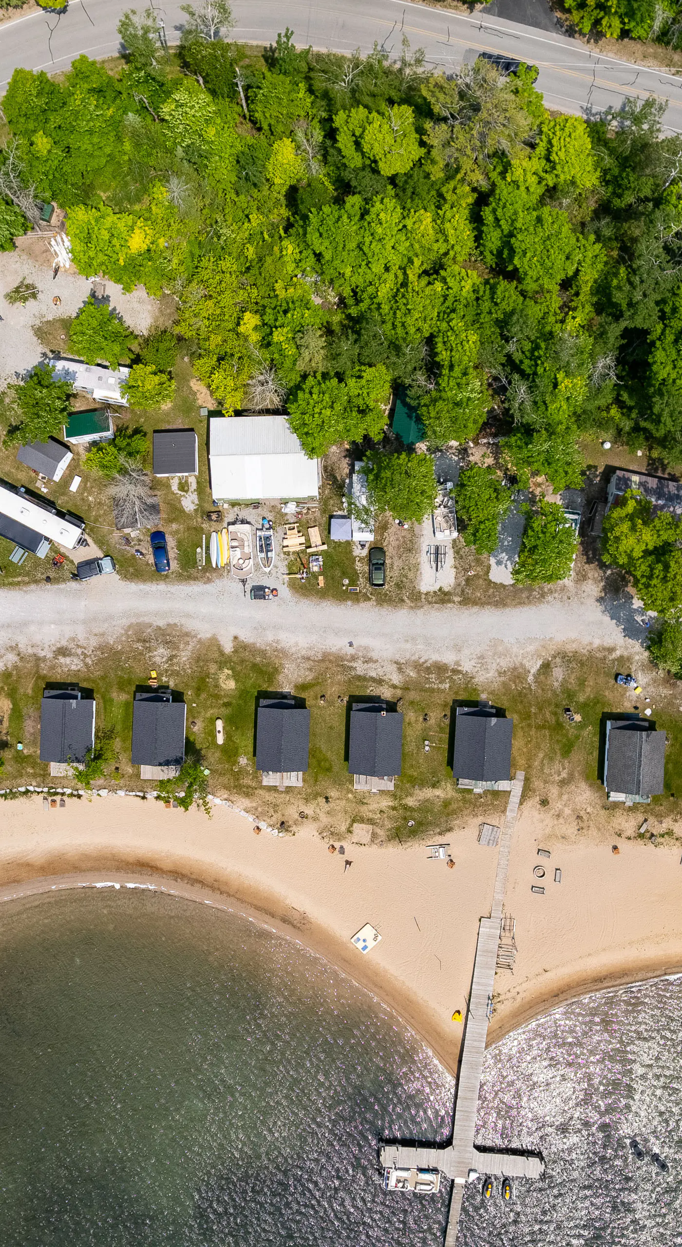 Beach & Dock Access! Upper Peninsula Cabin Retreat
