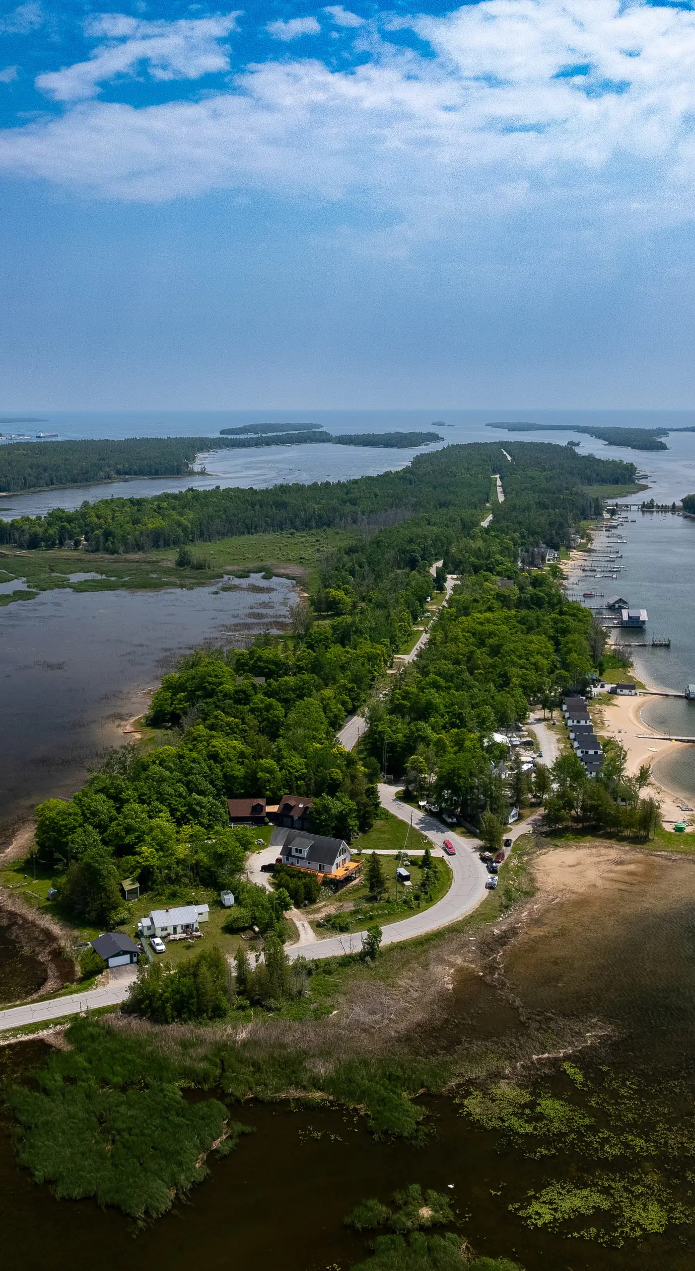 Beach & Dock Access! Upper Peninsula Cabin Retreat