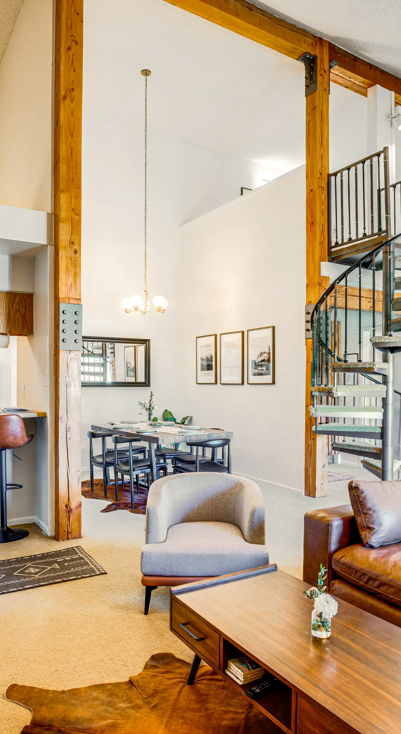 Walk to Lift: Mtn-View Crested Butte Condo w/ Loft