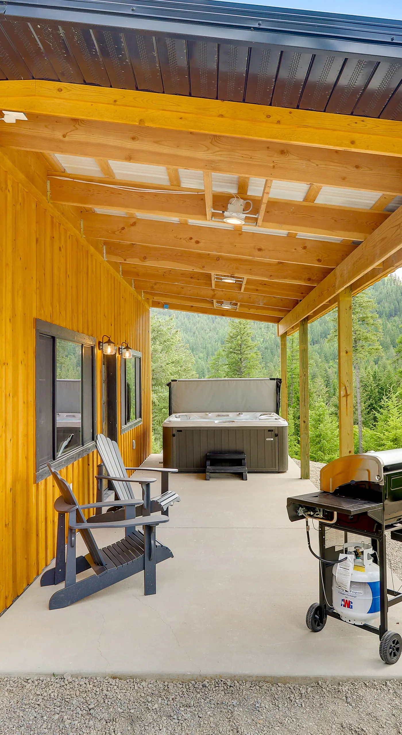 Modern Lakeside Cabin w/ Mountain Views & Hot Tub!
