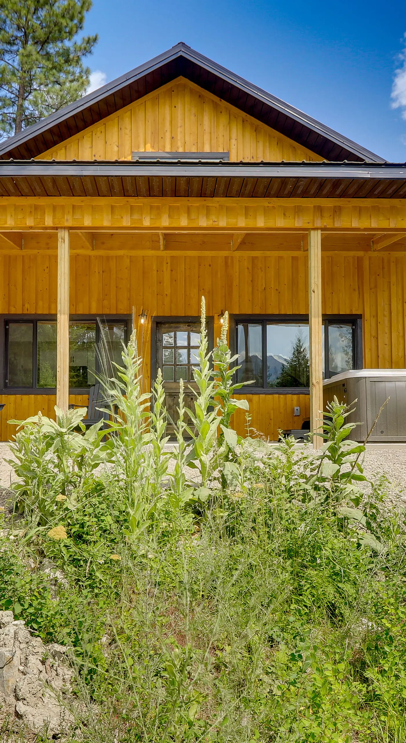 Modern Lakeside Cabin w/ Mountain Views & Hot Tub!