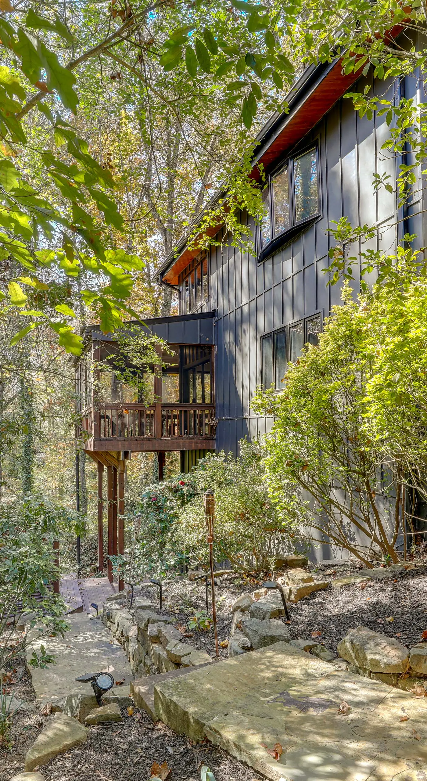 Mid-Century Modern Luxe Retreat w/ Hot Tub & Decks