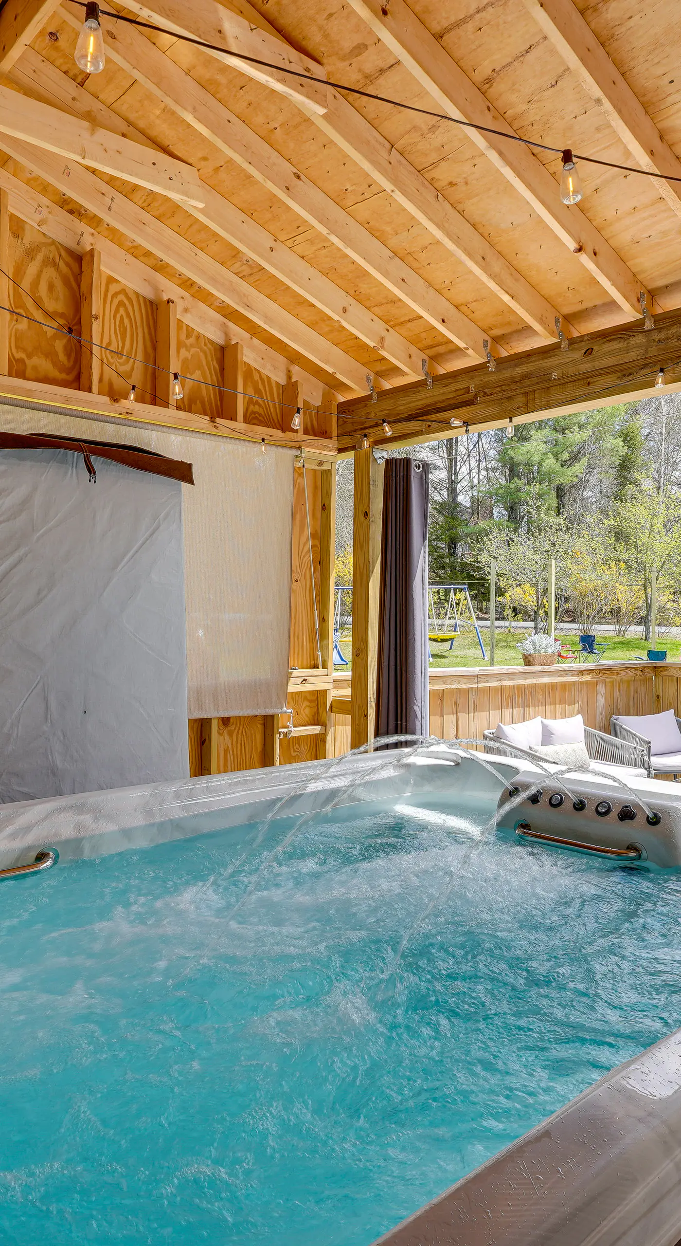 Catskills Home w/ Swim Spa in Loch Sheldrake!