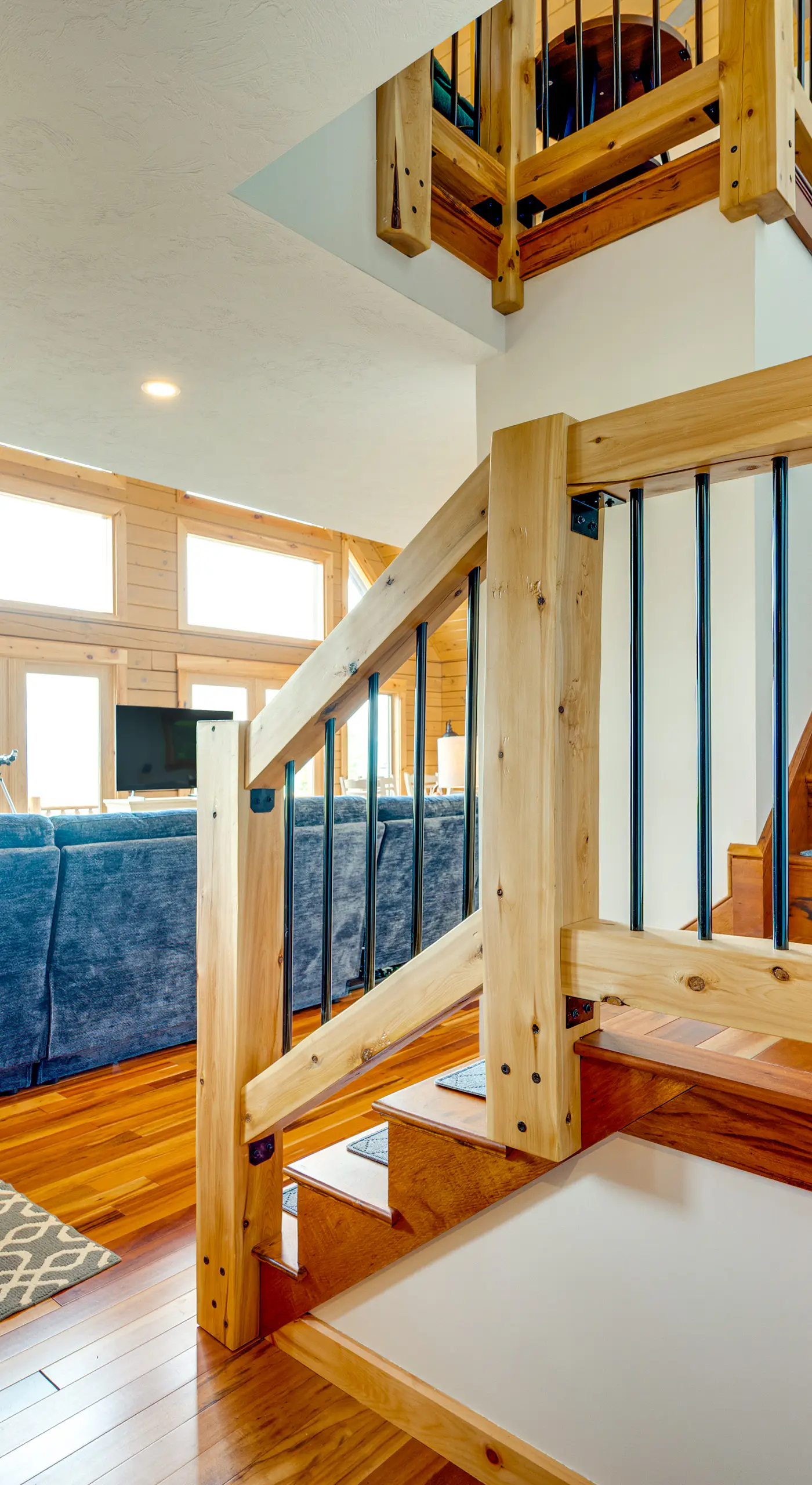 Mtn-View Deck: Scenic Conway Log Cabin!