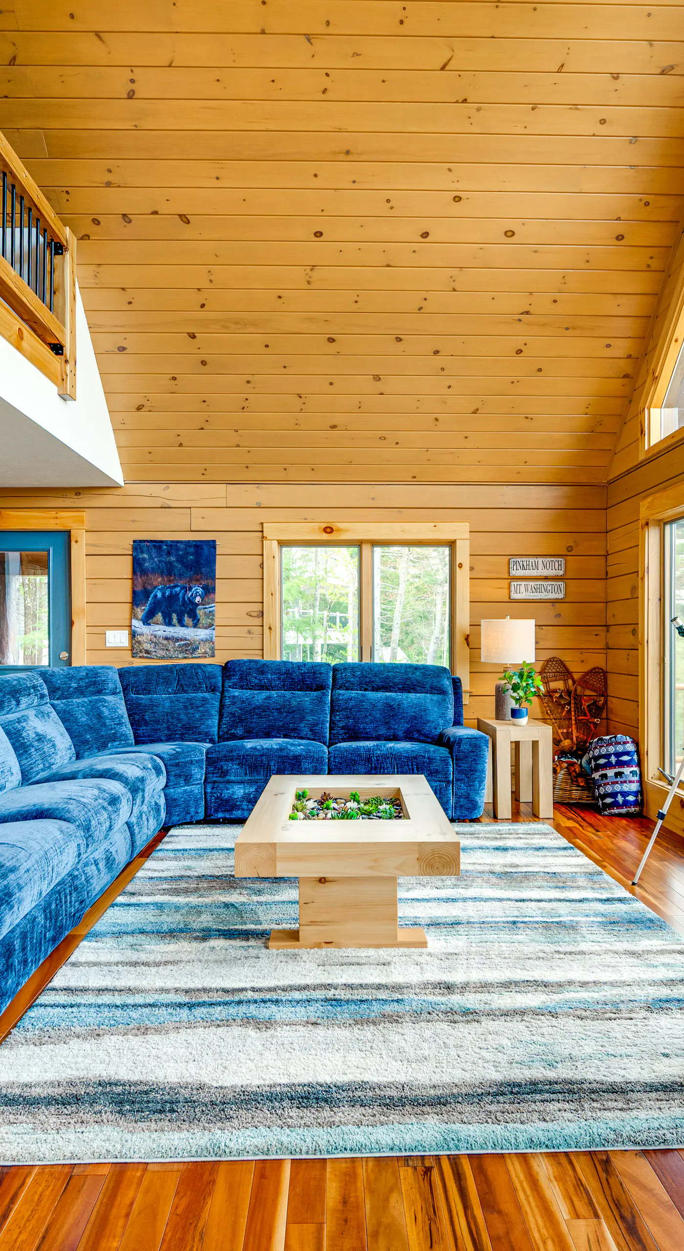 Mtn-View Deck: Scenic Conway Log Cabin!