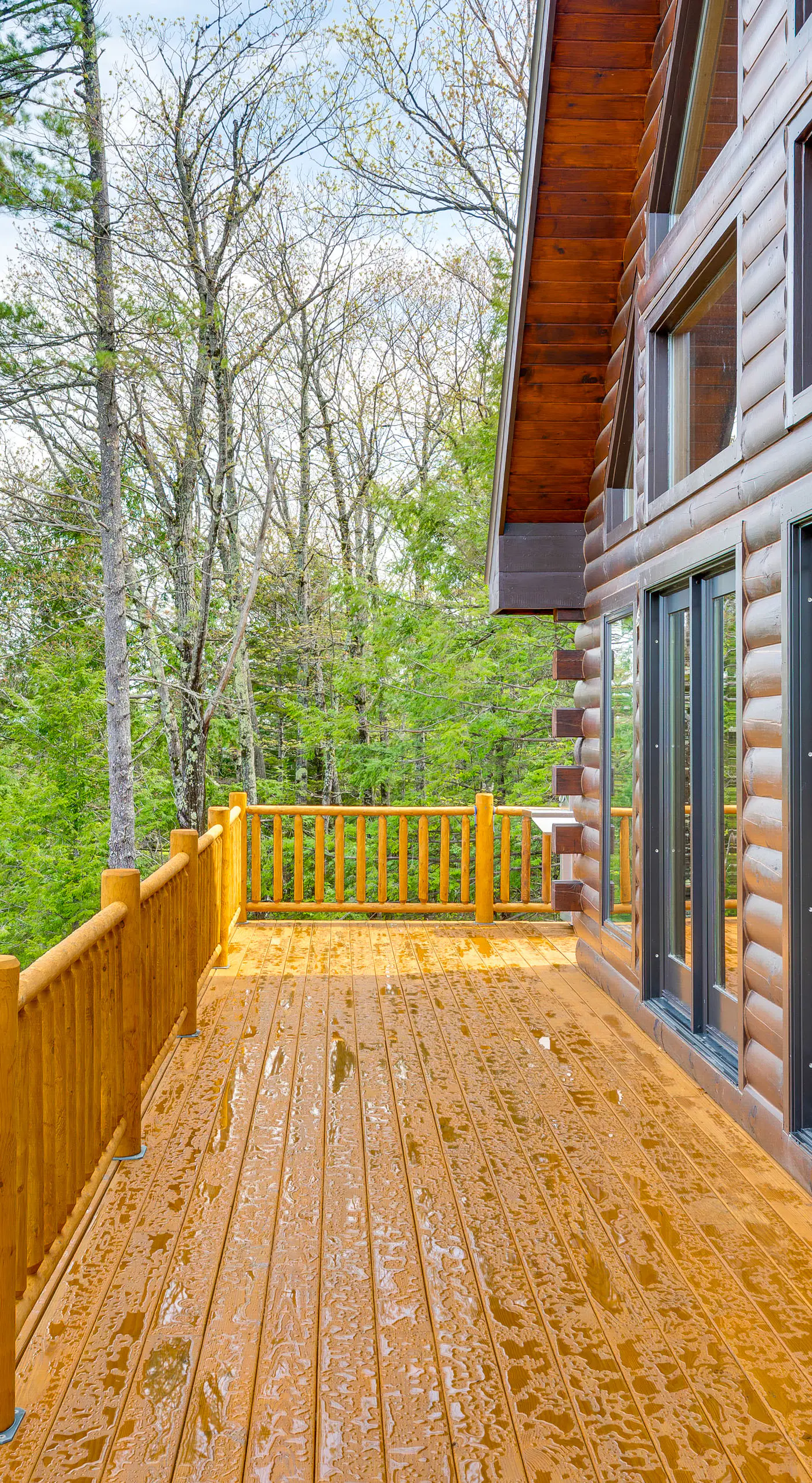 Mtn-View Deck: Scenic Conway Log Cabin!