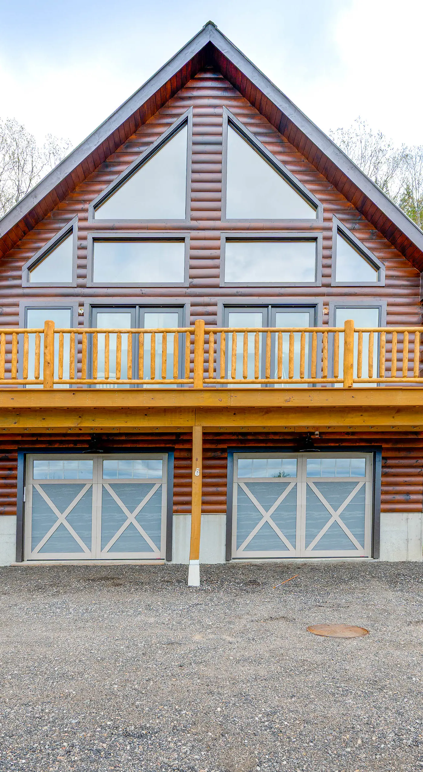 Mtn-View Deck: Scenic Conway Log Cabin!