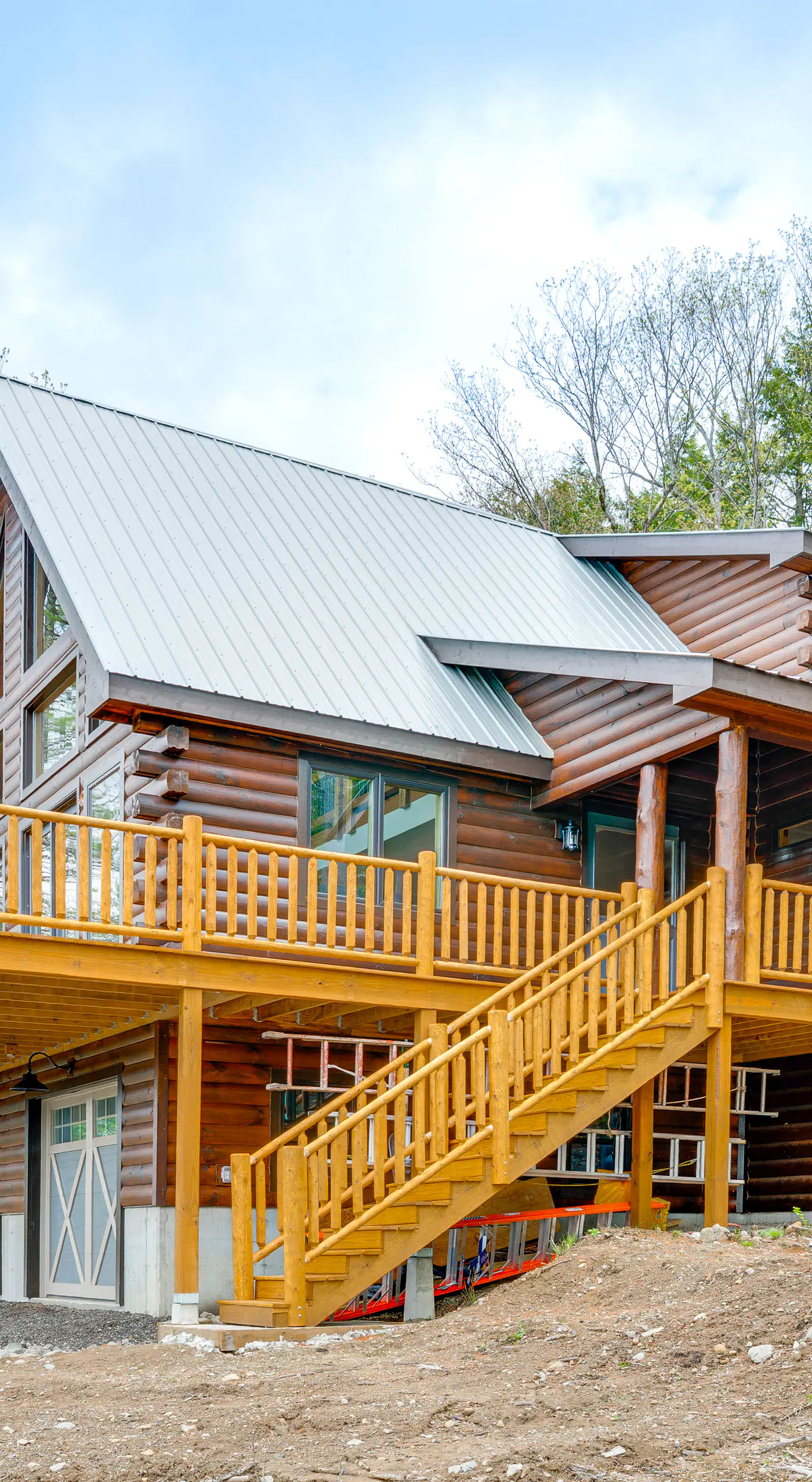 Mtn-View Deck: Scenic Conway Log Cabin!