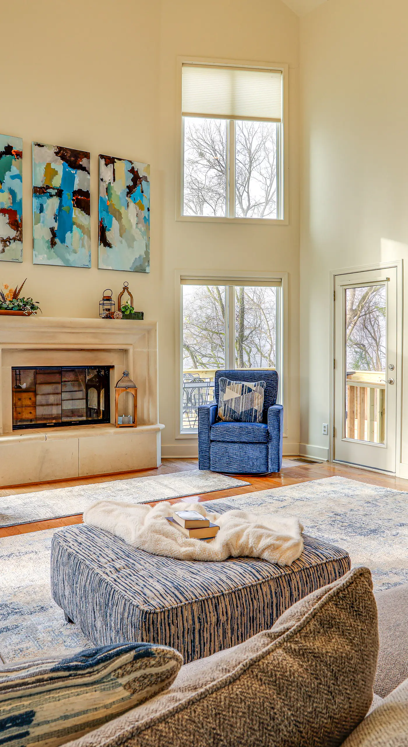 Steps to White River: Mountain View Home w/ Deck!