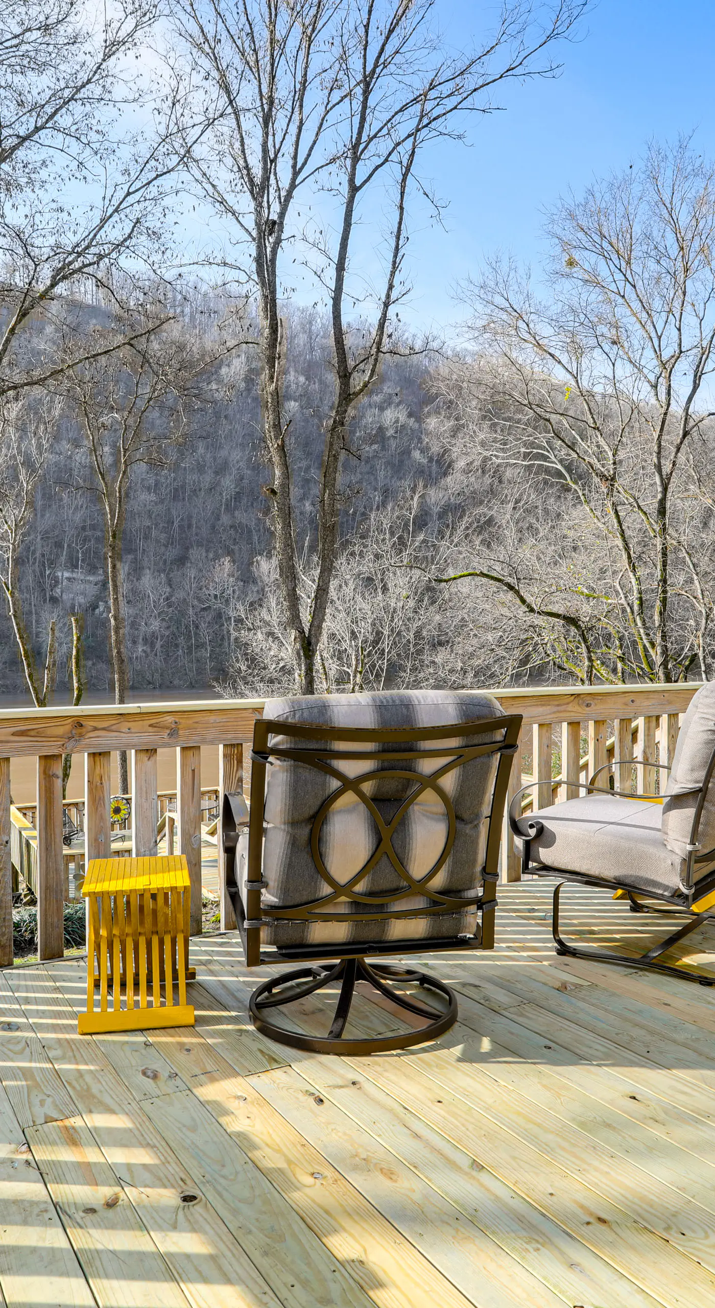 Steps to White River: Mountain View Home w/ Deck!