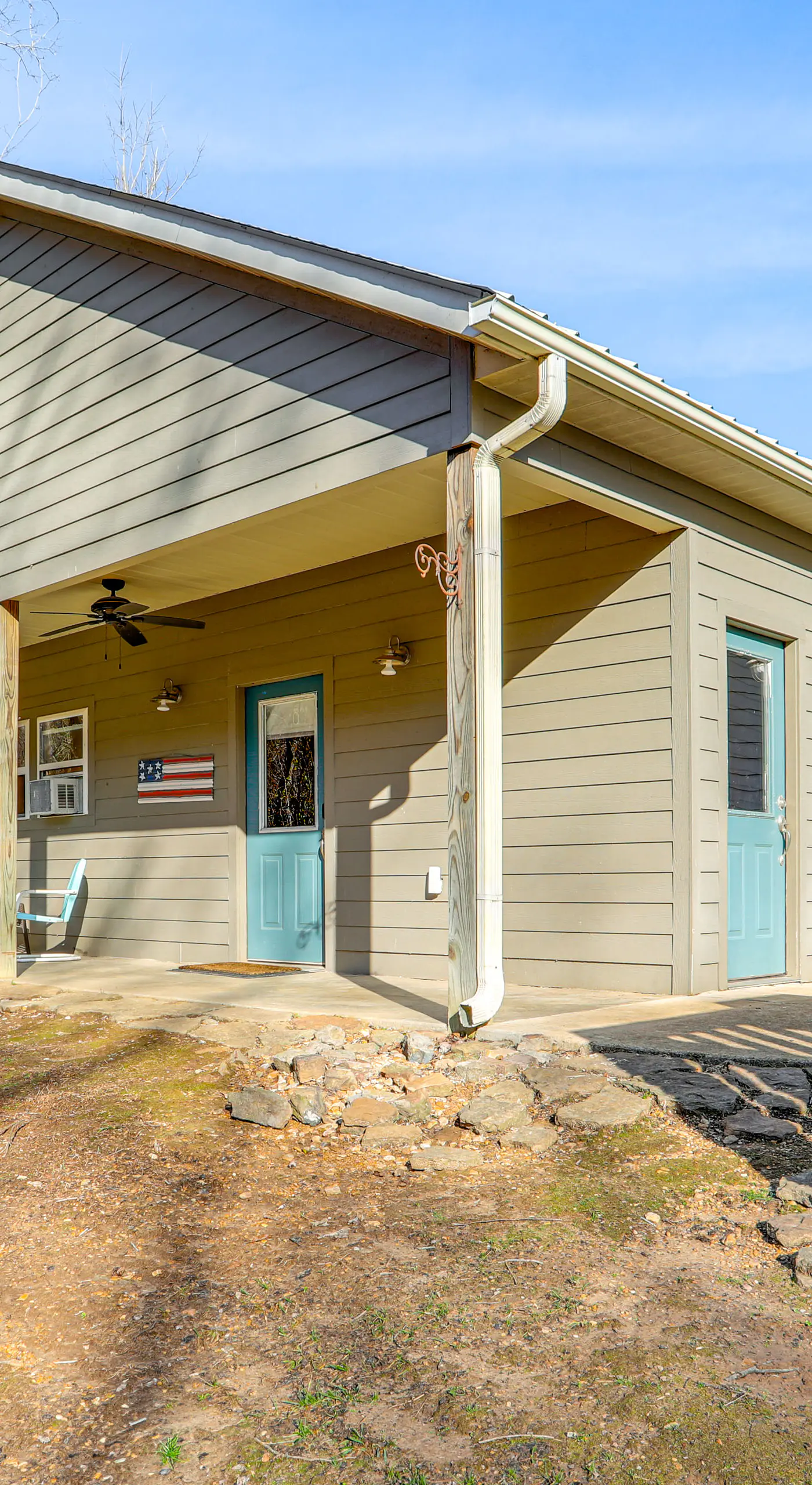 Steps to White River: Mountain View Home w/ Deck!