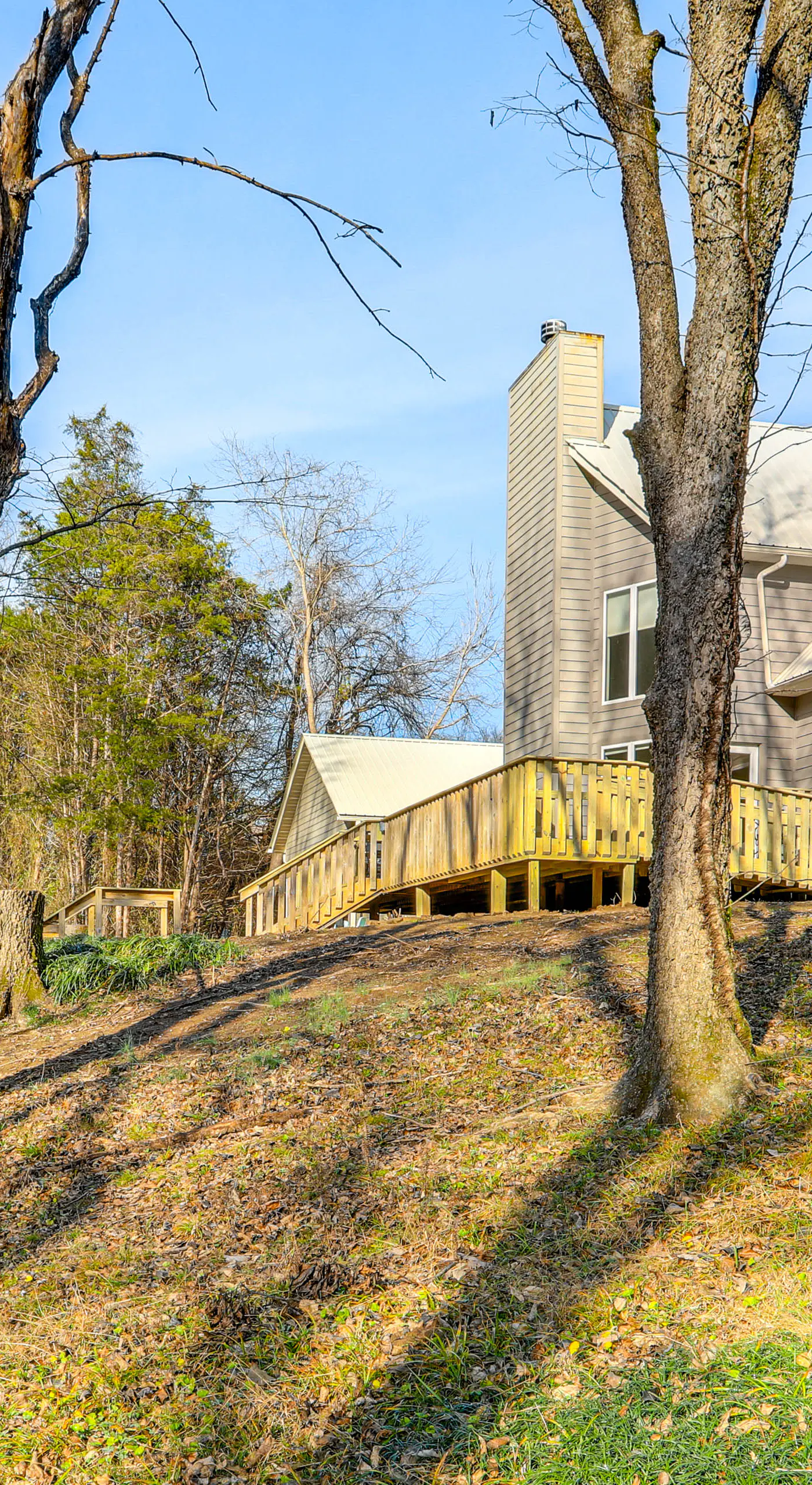 Steps to White River: Mountain View Home w/ Deck!