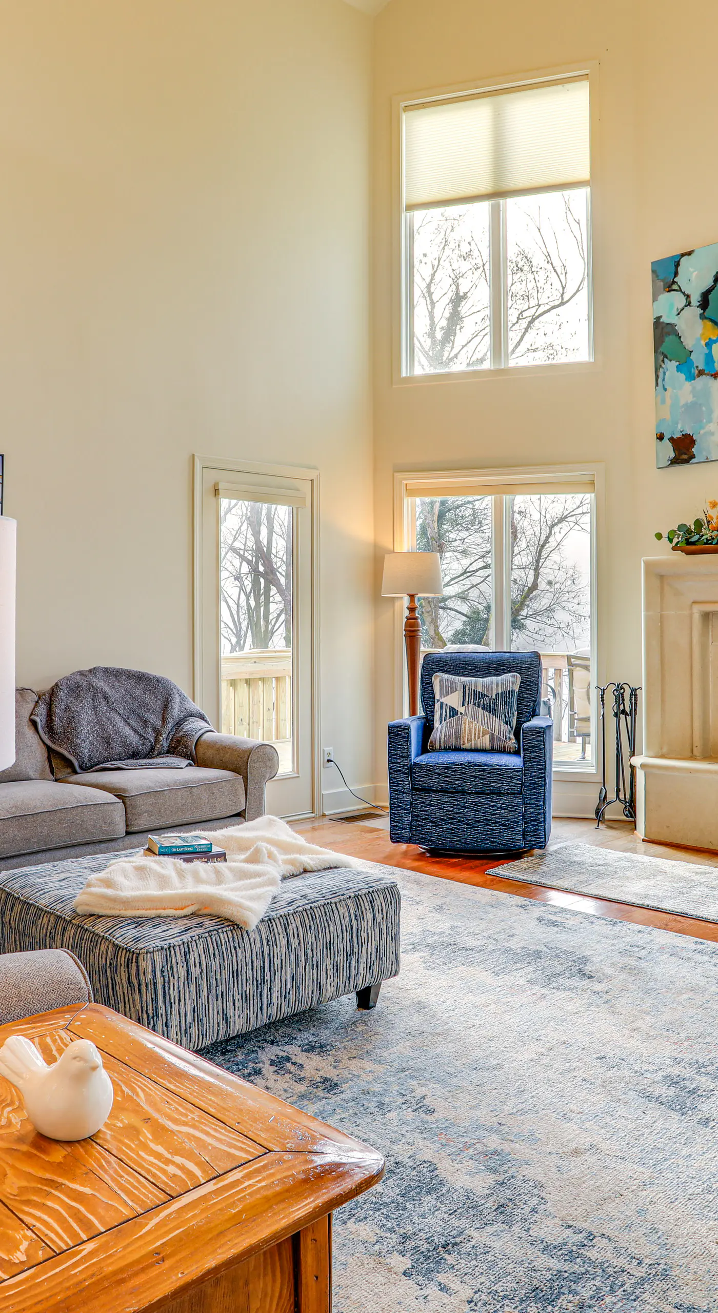 Steps to White River: Mountain View Home w/ Deck!