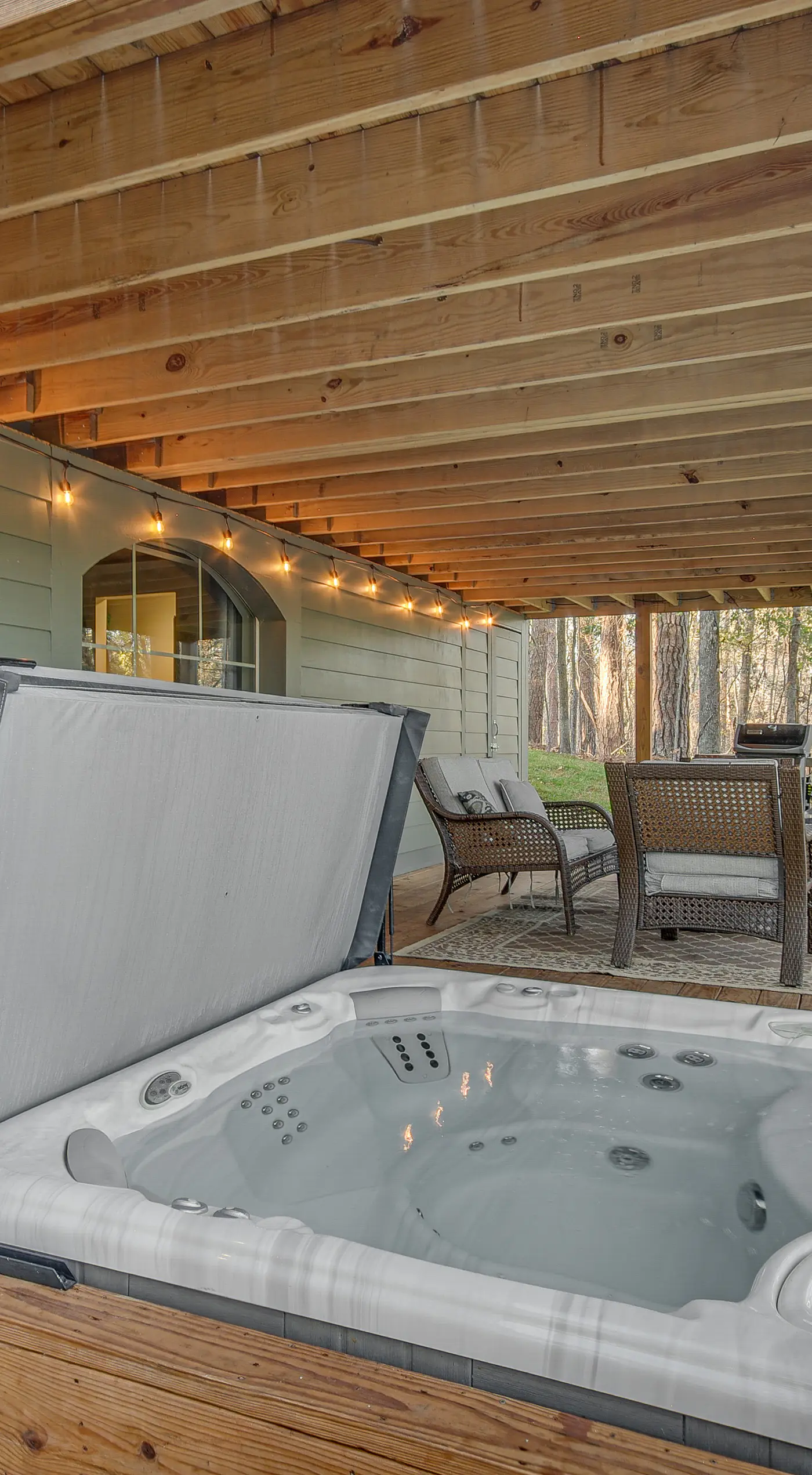 Waterfront Home w/ 3 Decks, Fire Pits and Hot Tub!