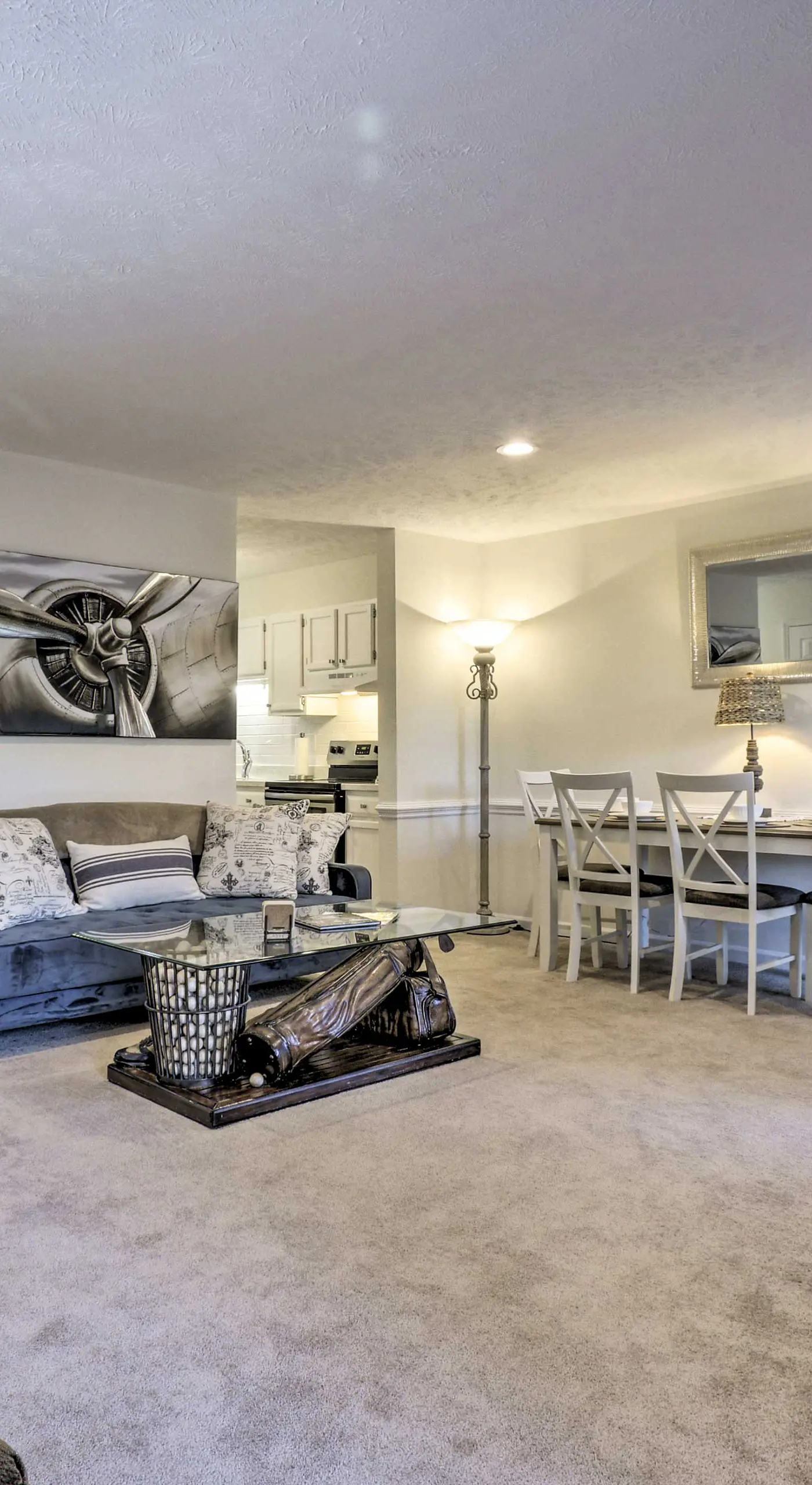 Modern Townhome w/ Deck & Golf Course Views!