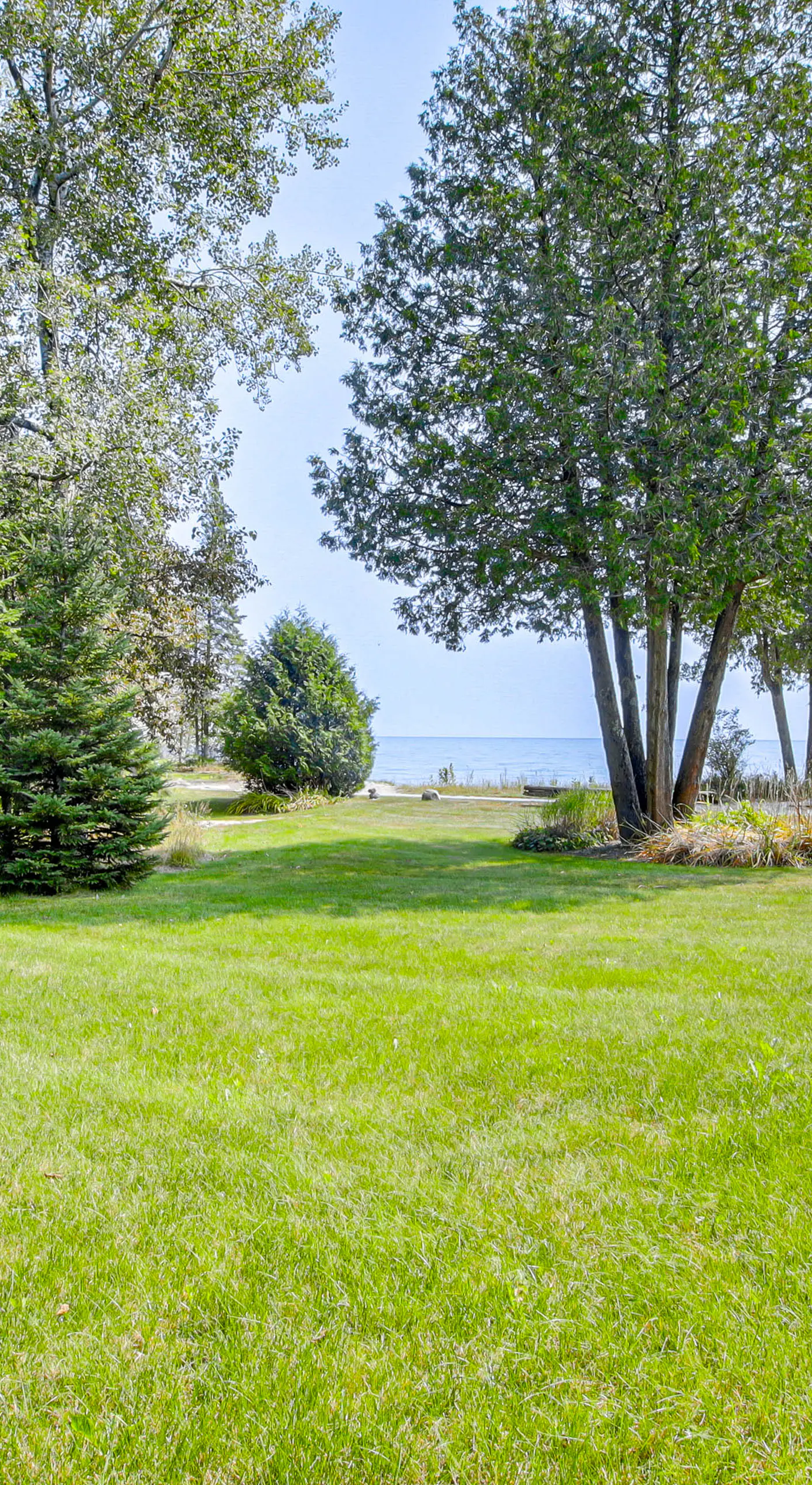 Beach Access on Lake Michigan: Sturgeon Bay Home