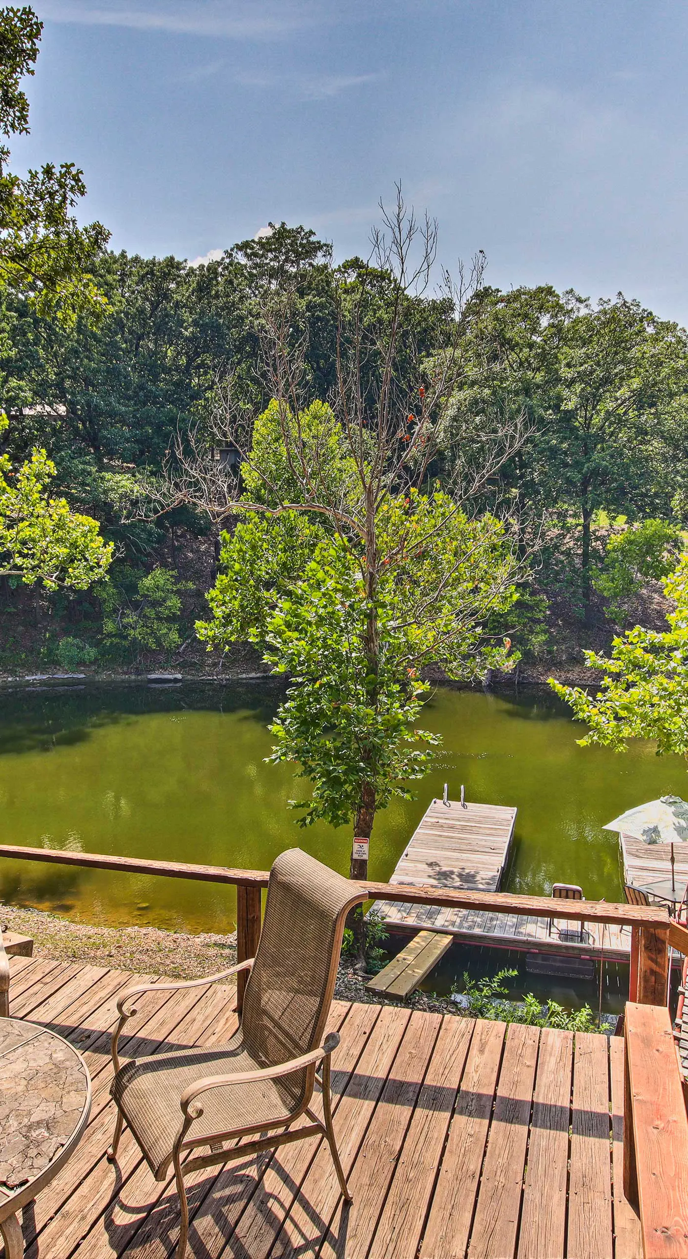 Private Fishing Dock: Grand Lake Home