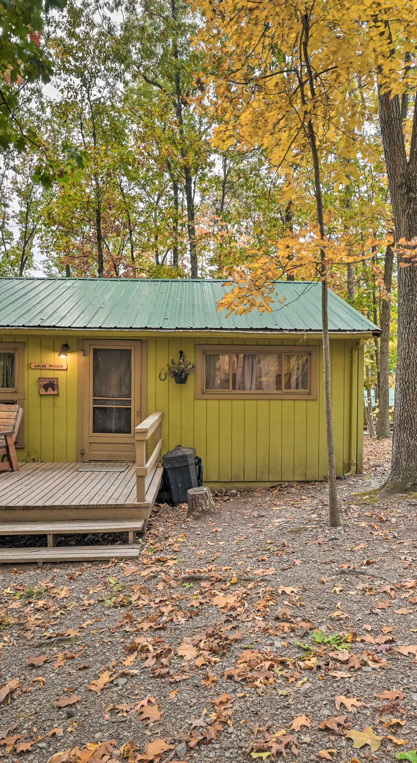 5 Mi to Raystown Lake Launch: ‘Lucas McCain Cabin’