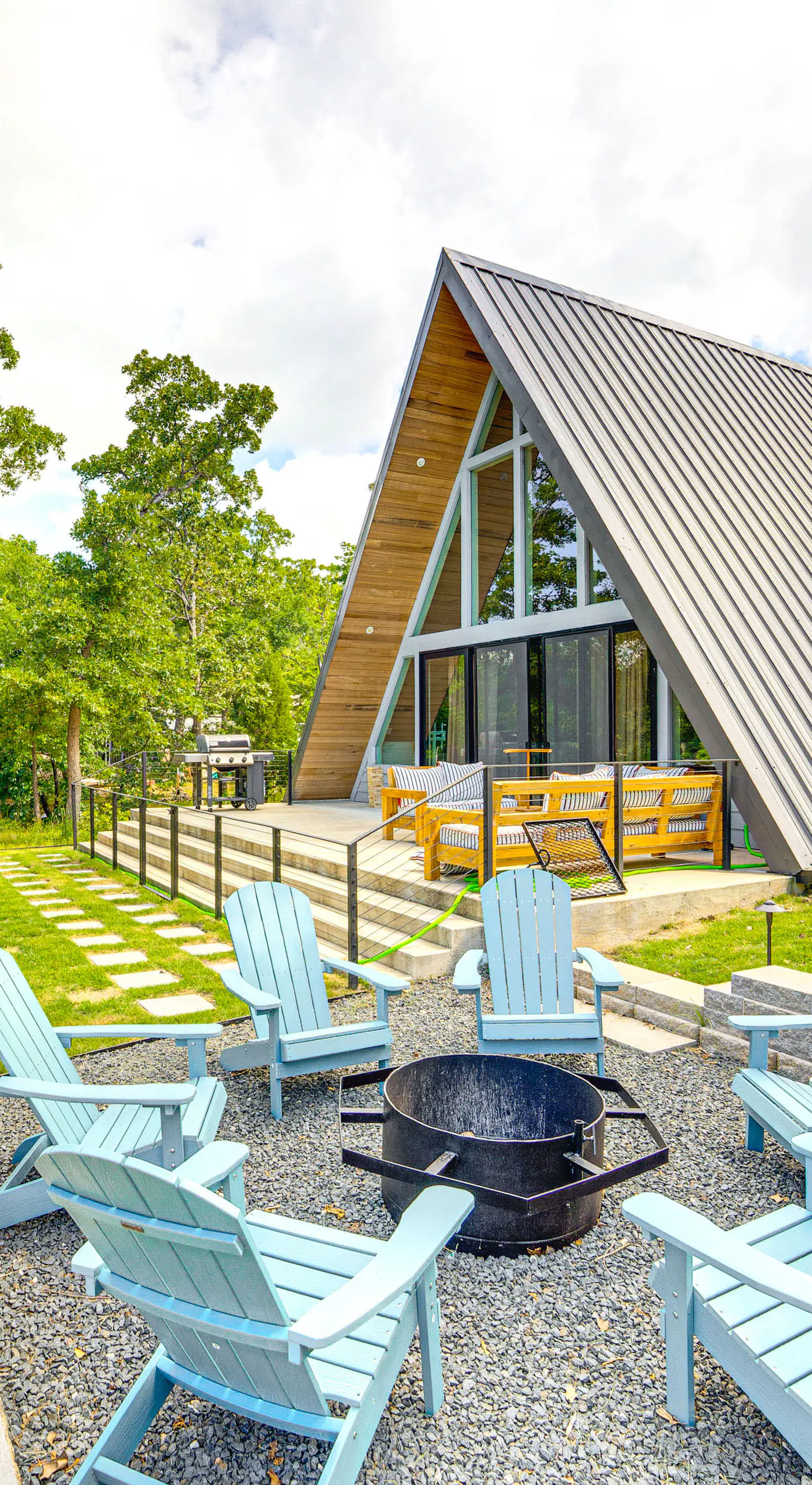A-Frame Cabin w/ Deck Near Cedar Creek Lake