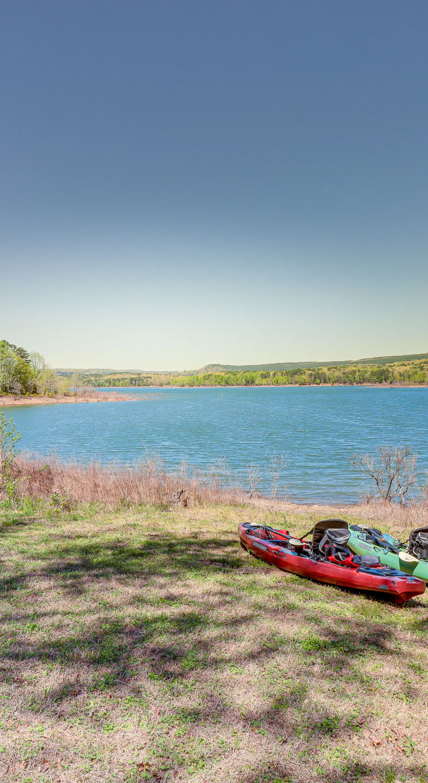 Tranquil Lakefront Greers Ferry Escape w/ Fire Pit