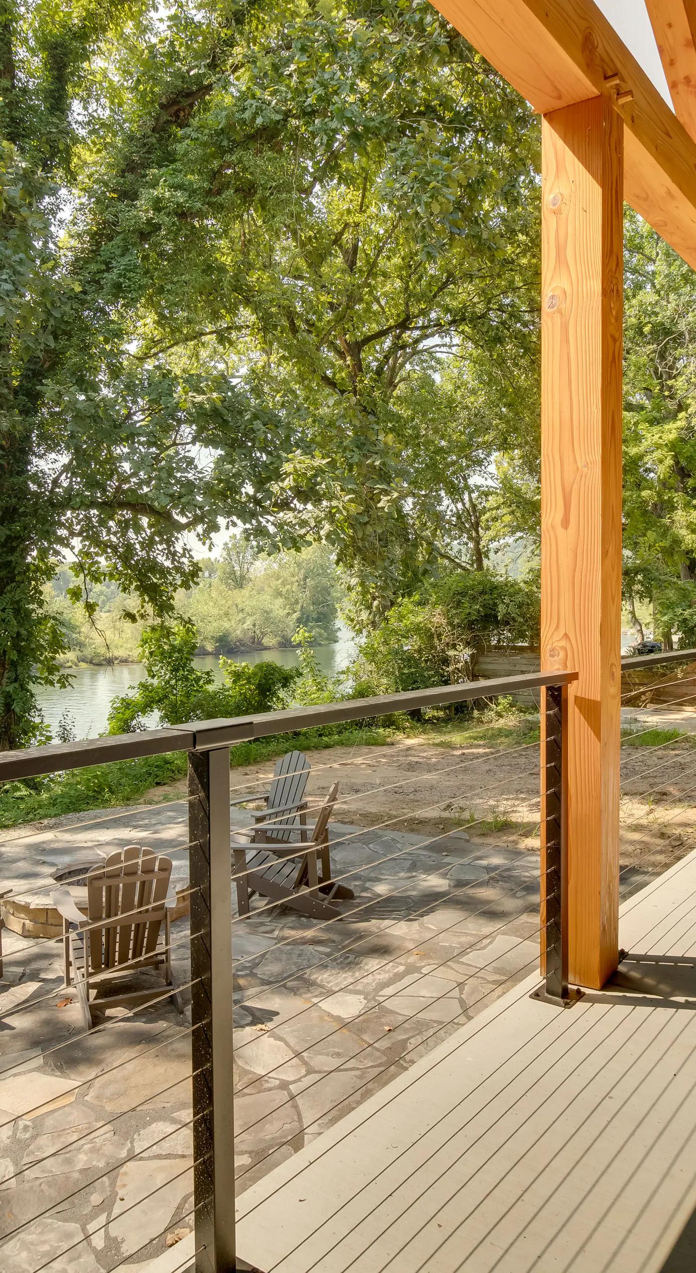 Riverfront Salesville Cabin Rental w/ Shared Dock!