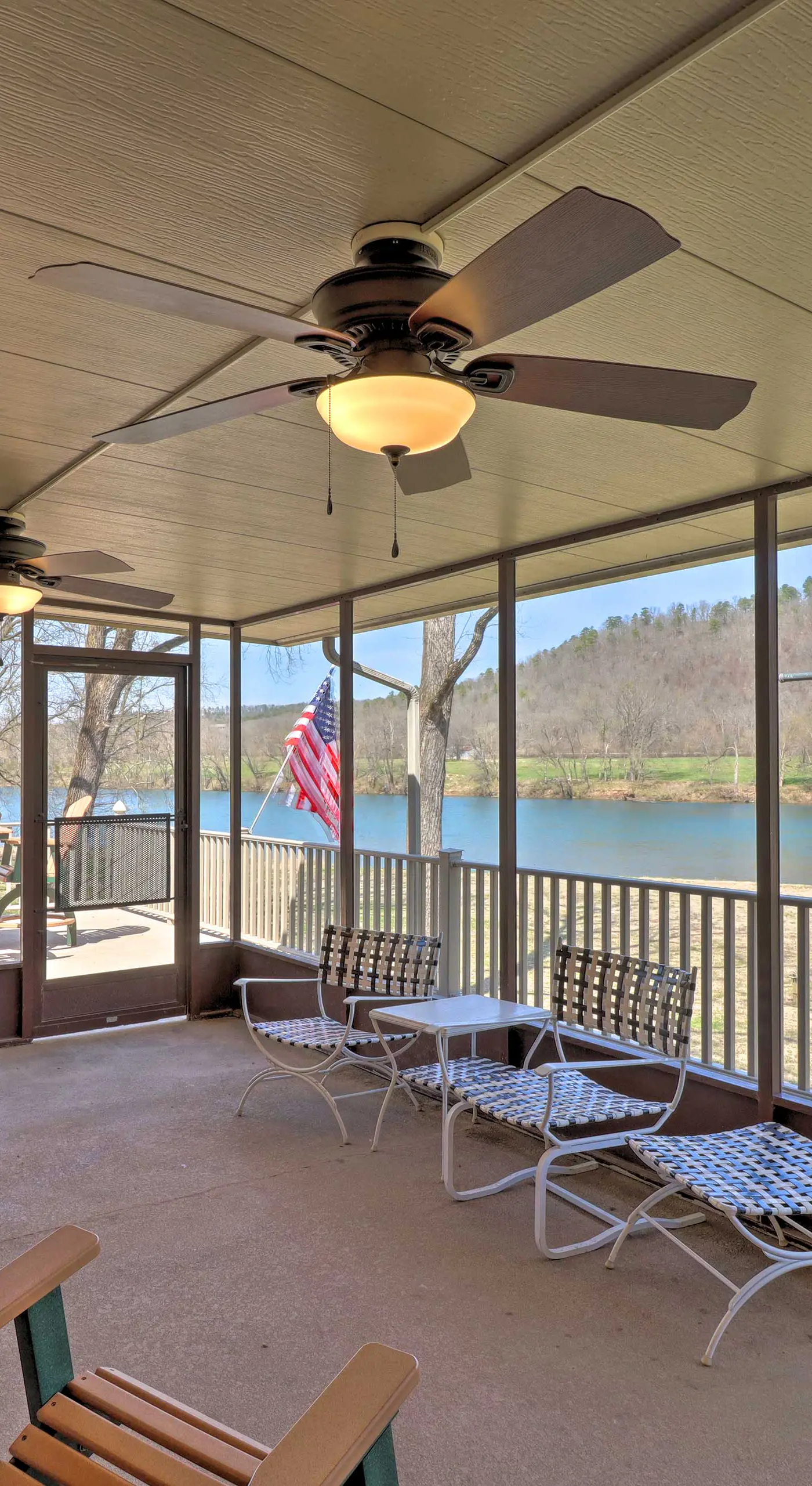 Scenic Riverview Getaway w/ Screened Porch!
