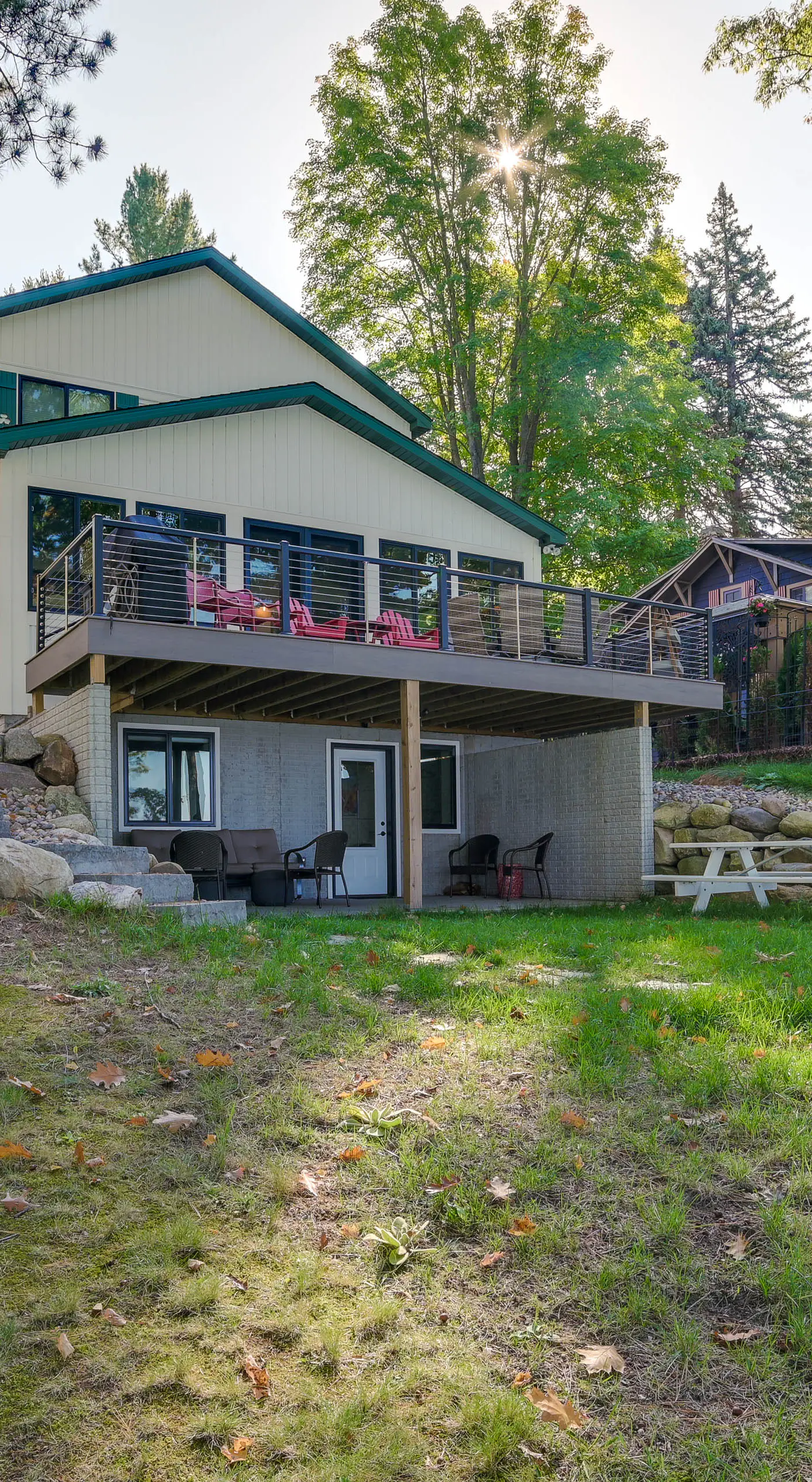 Higgins Lake Vacation Rental w/ Lake Views & Deck!