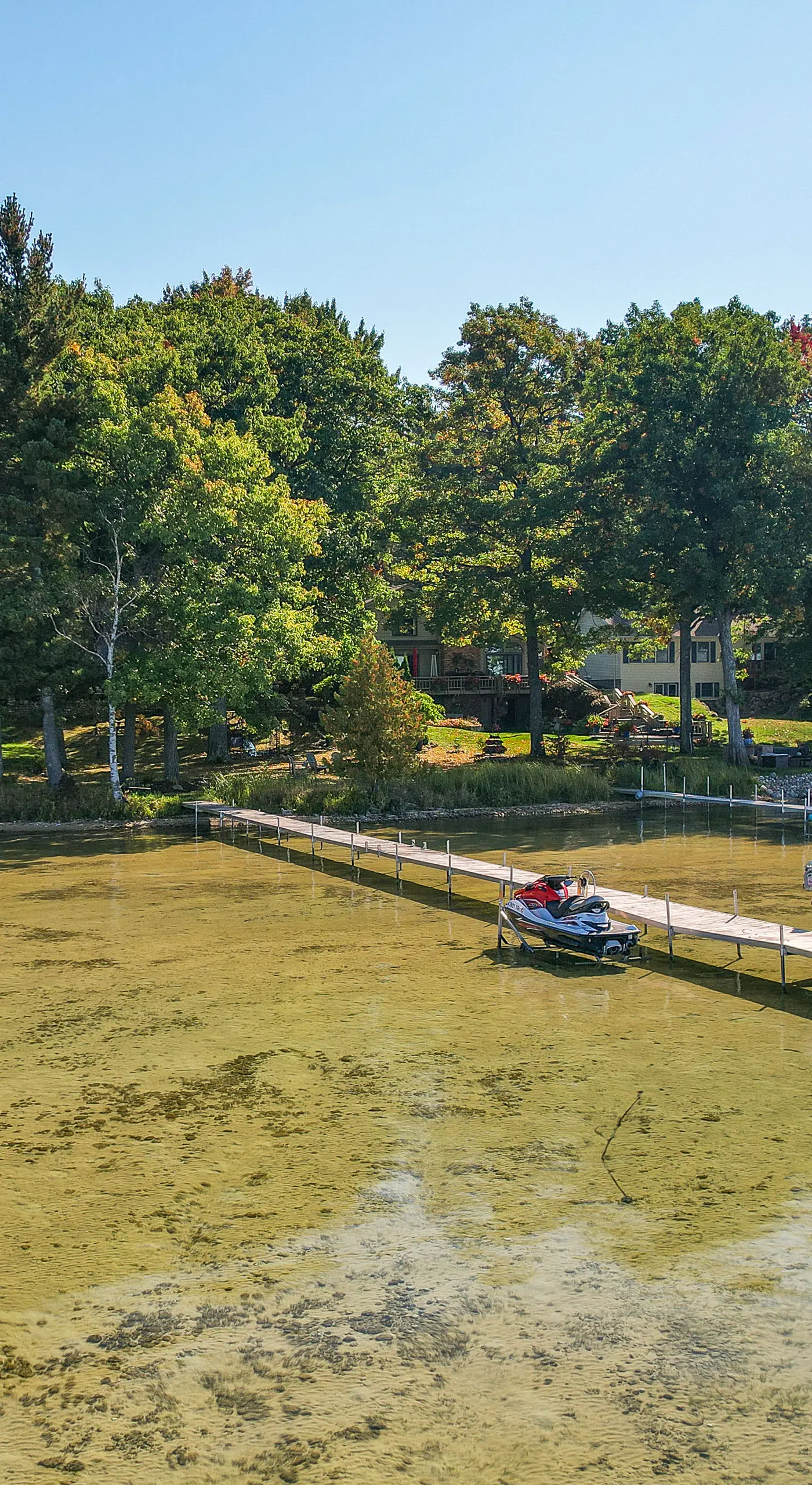 Higgins Lake Vacation Rental w/ Lake Views & Deck!