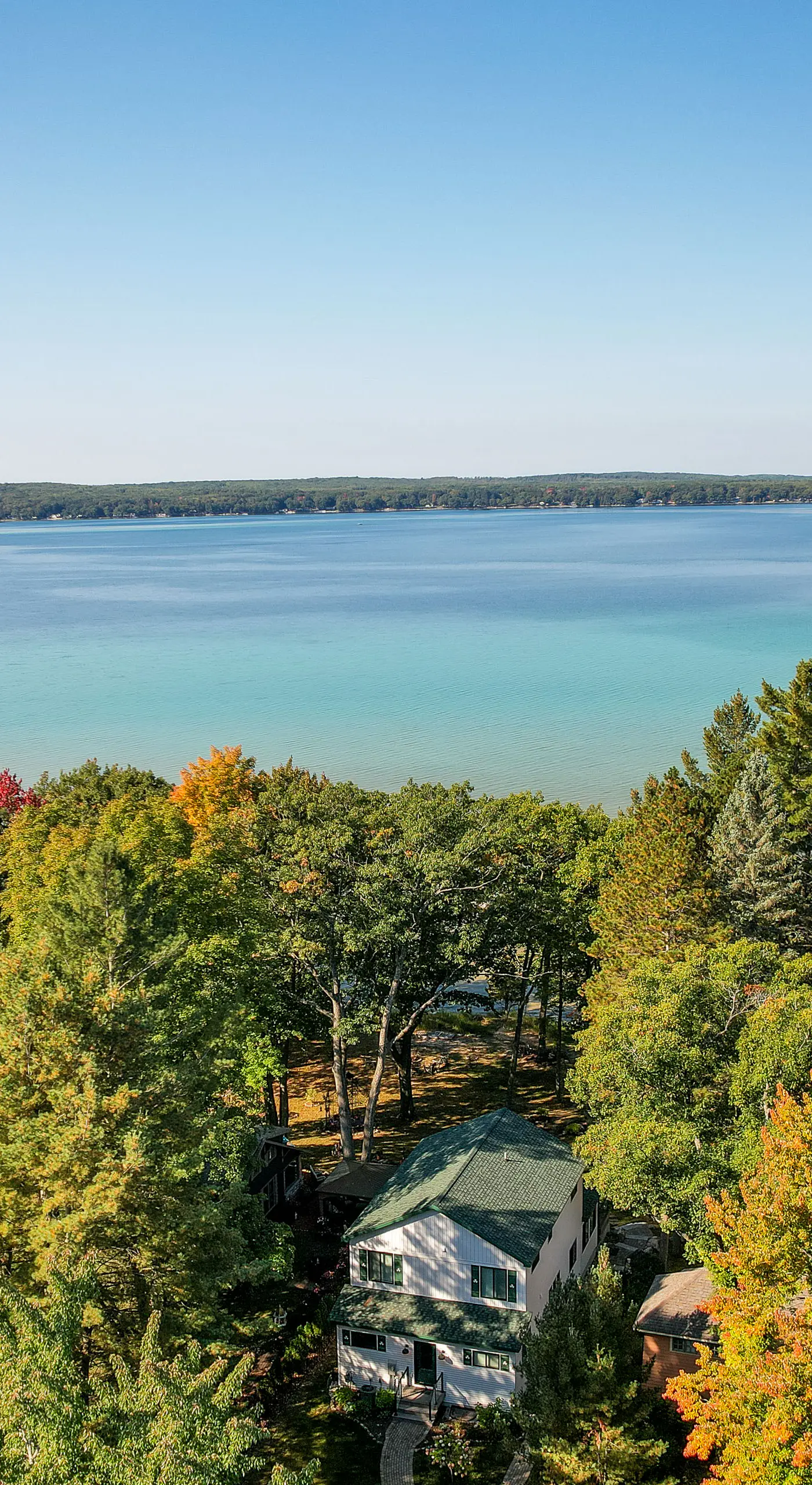 Higgins Lake Vacation Rental w/ Lake Views & Deck!