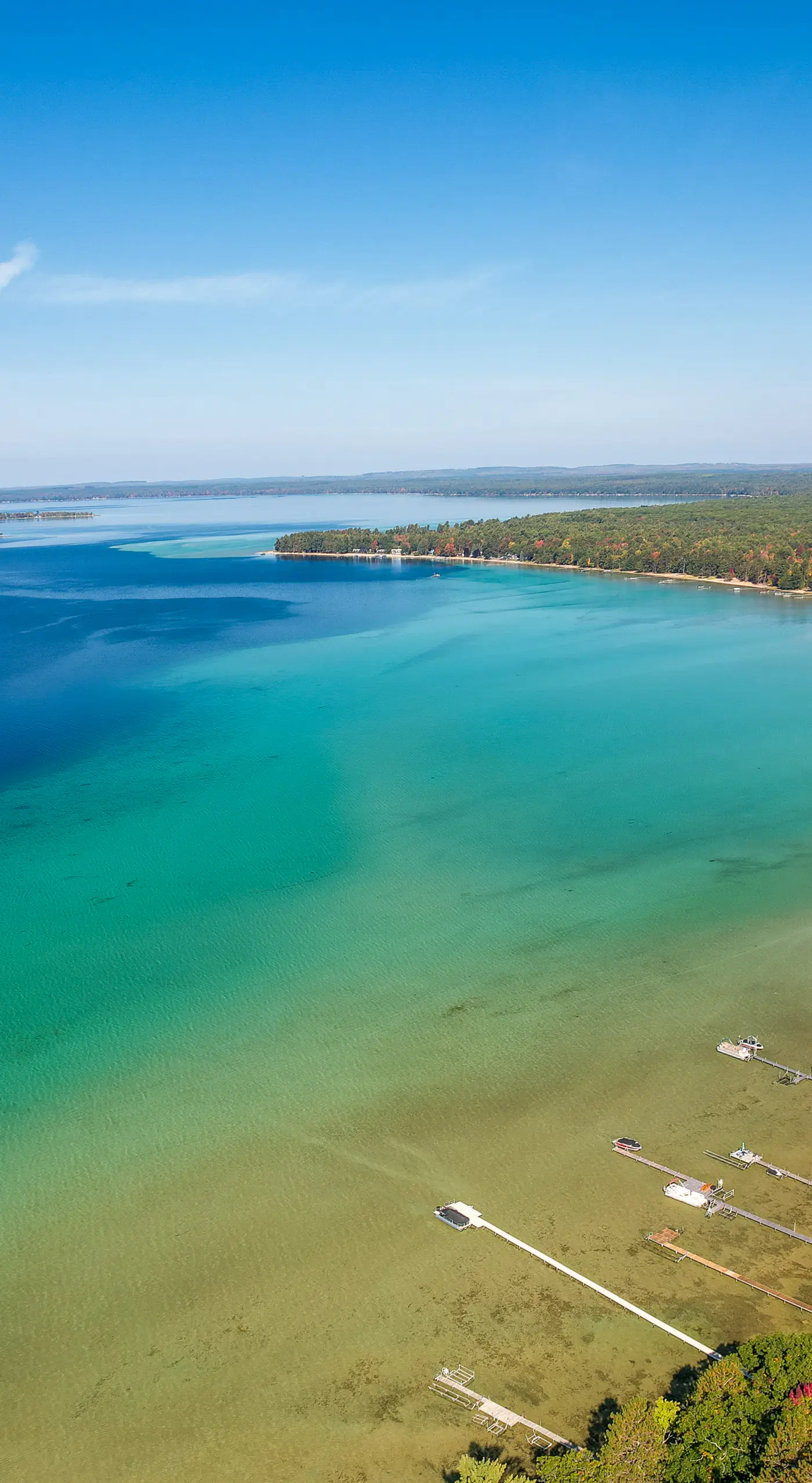 Higgins Lake Vacation Rental w/ Lake Views & Deck!