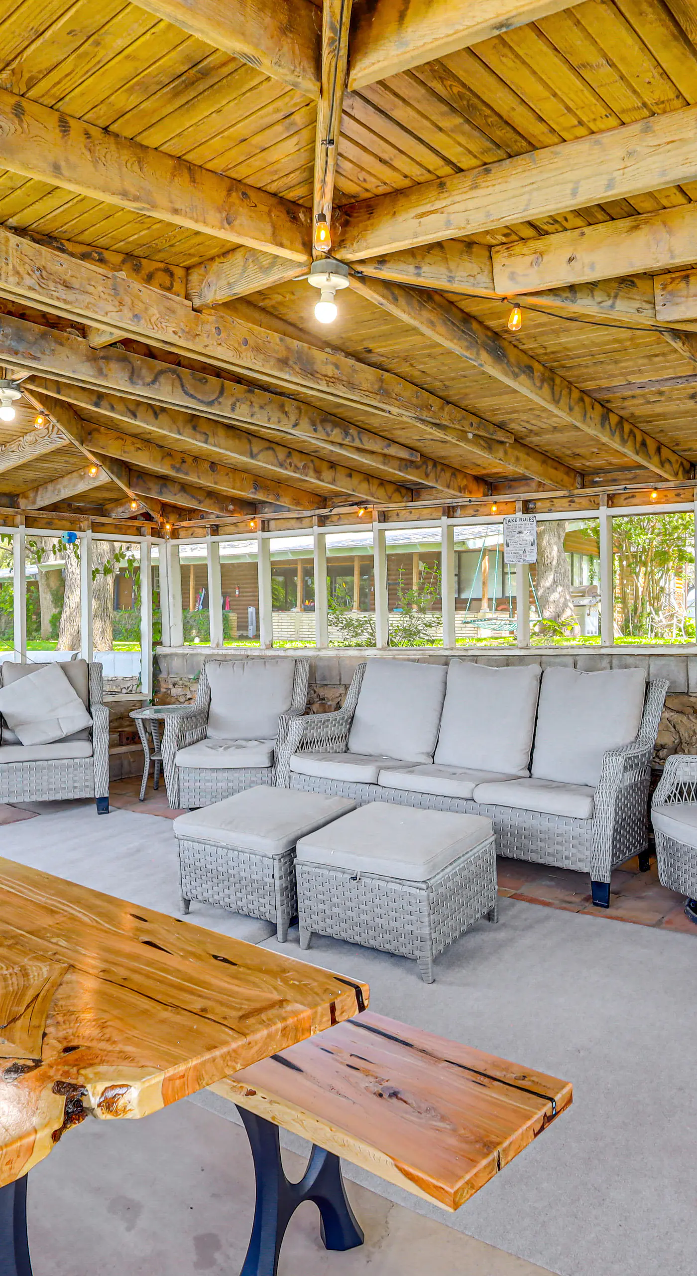 Lakefront Brownwood Home w/ Private Boat Dock