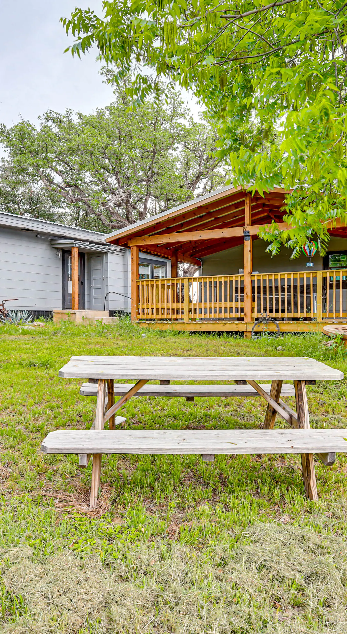 Deck, Hot Tub & Lake View: Brownwood Home!