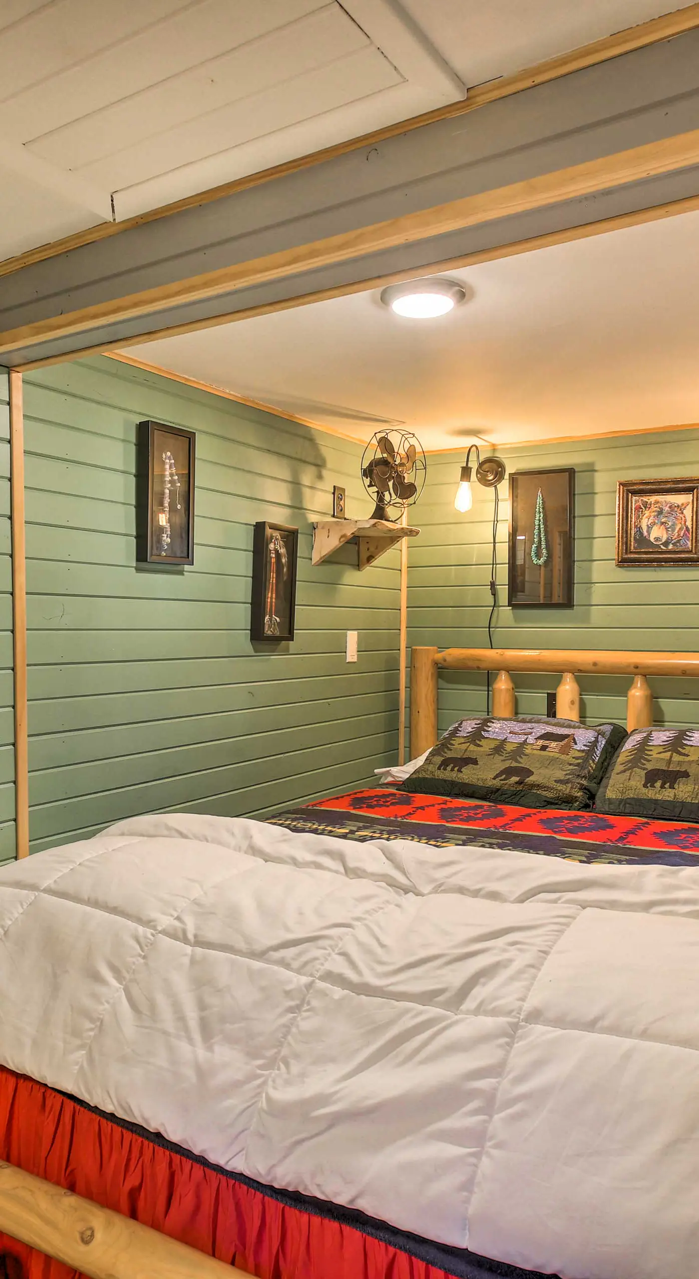 'Work, Play & Get Away Cabin' Near Higgins Lake!