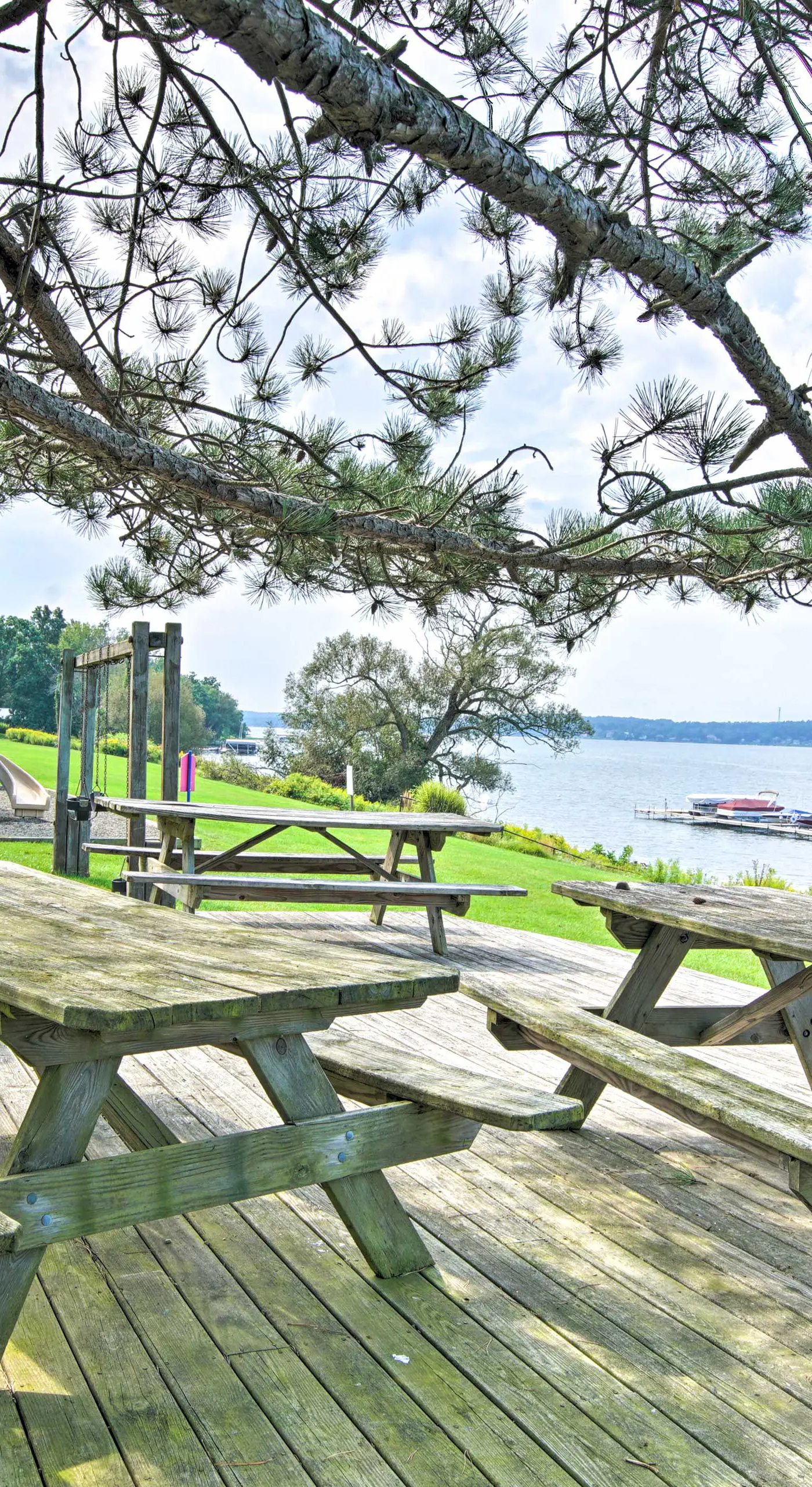 Lakeside Retreat in Dewittville w/ Pool Access!