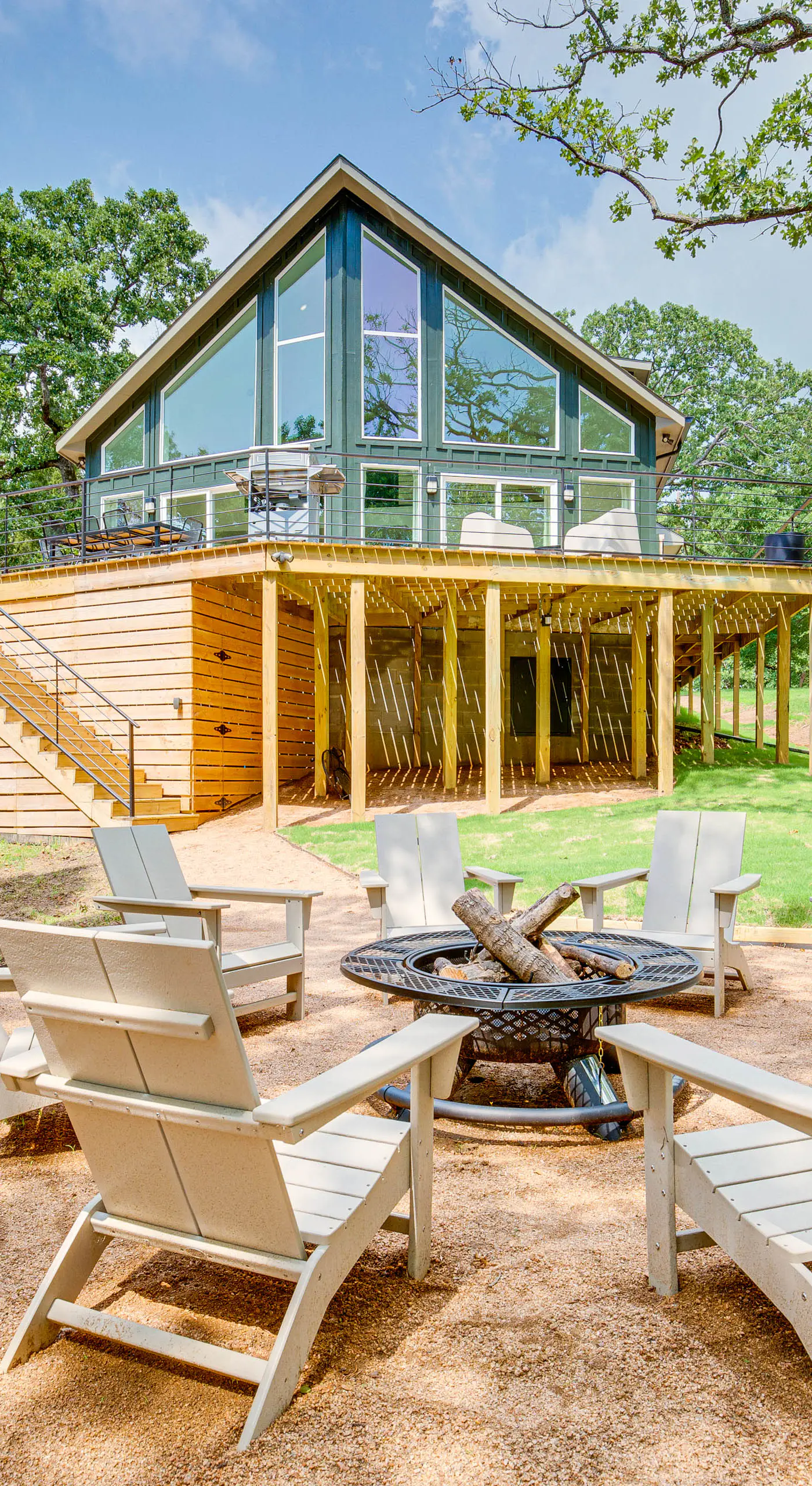 Dock & Fire Pit: Cedar Creek Lakefront Retreat!