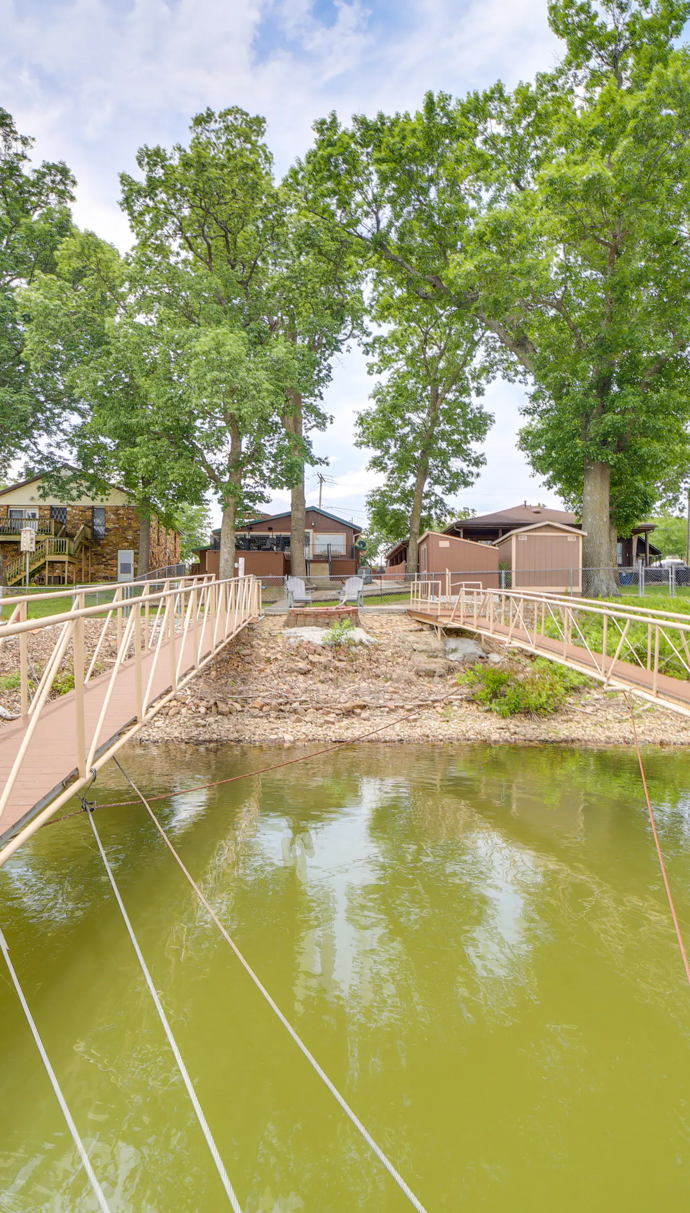 2 Boat Docks: Grand Lake Waterfront Home