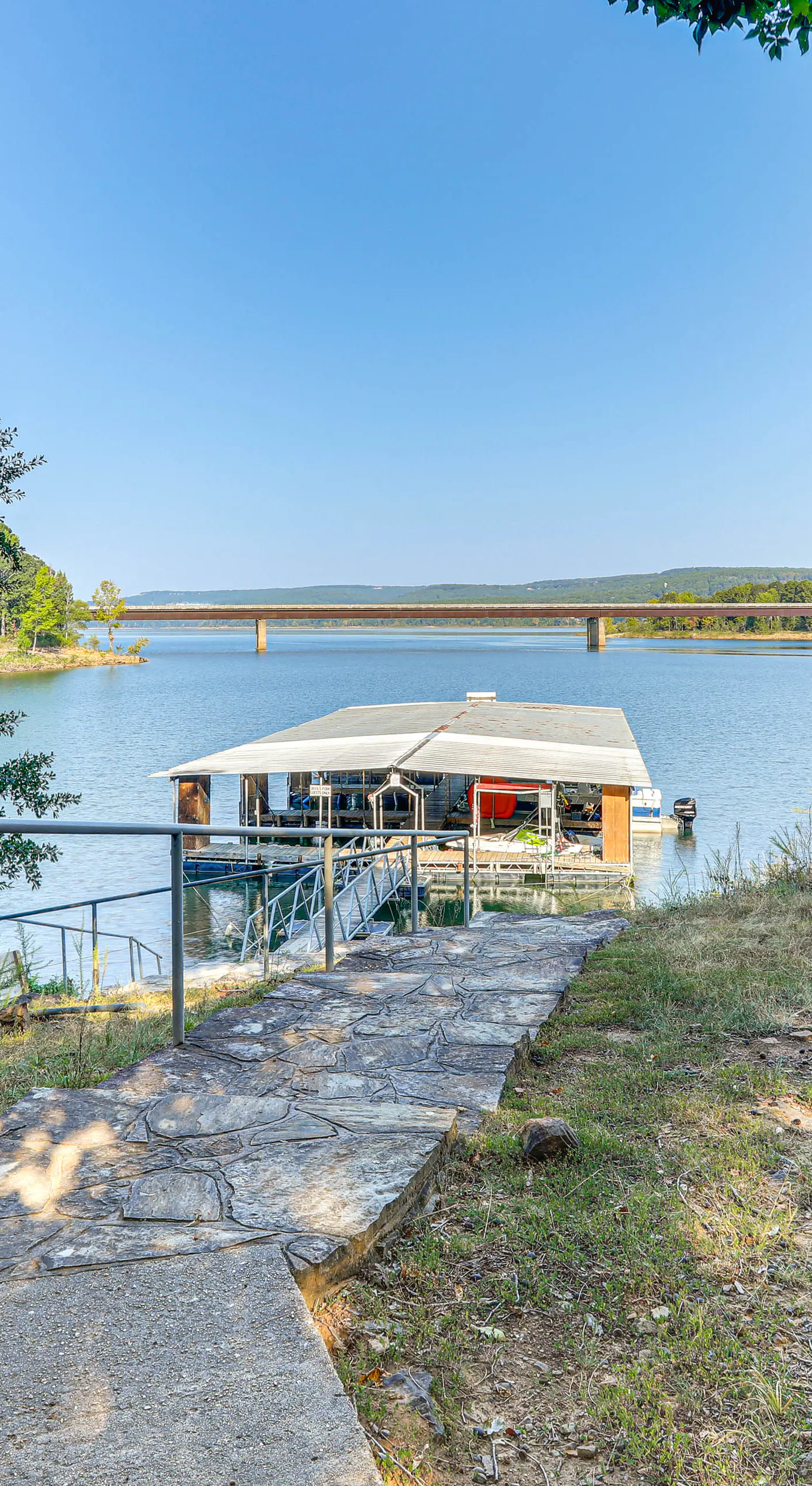 Shared Dock & Yard: Greers Ferry Lake Home!