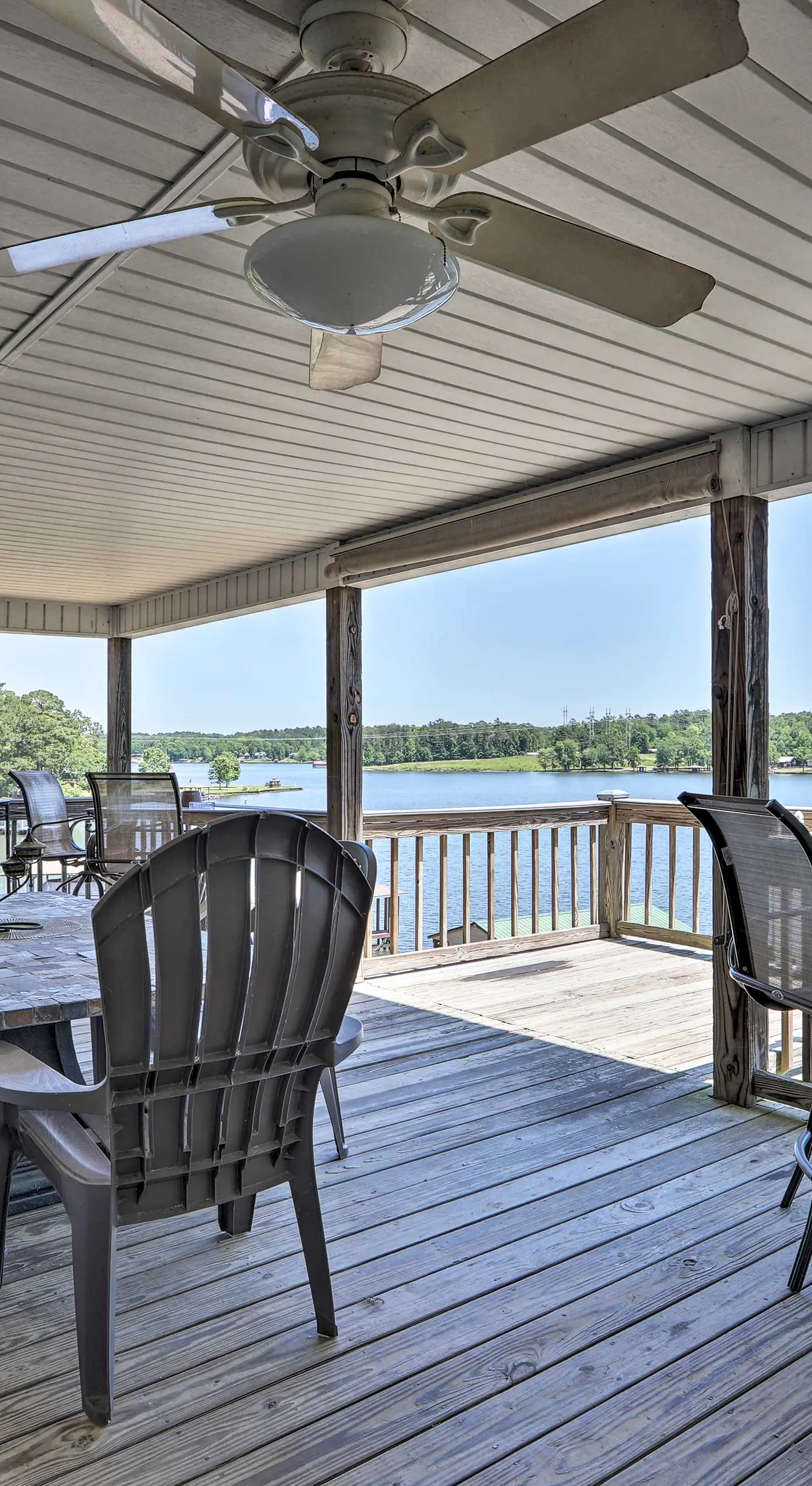 House w/ Dock + Slide Situated on Lake Sinclair!