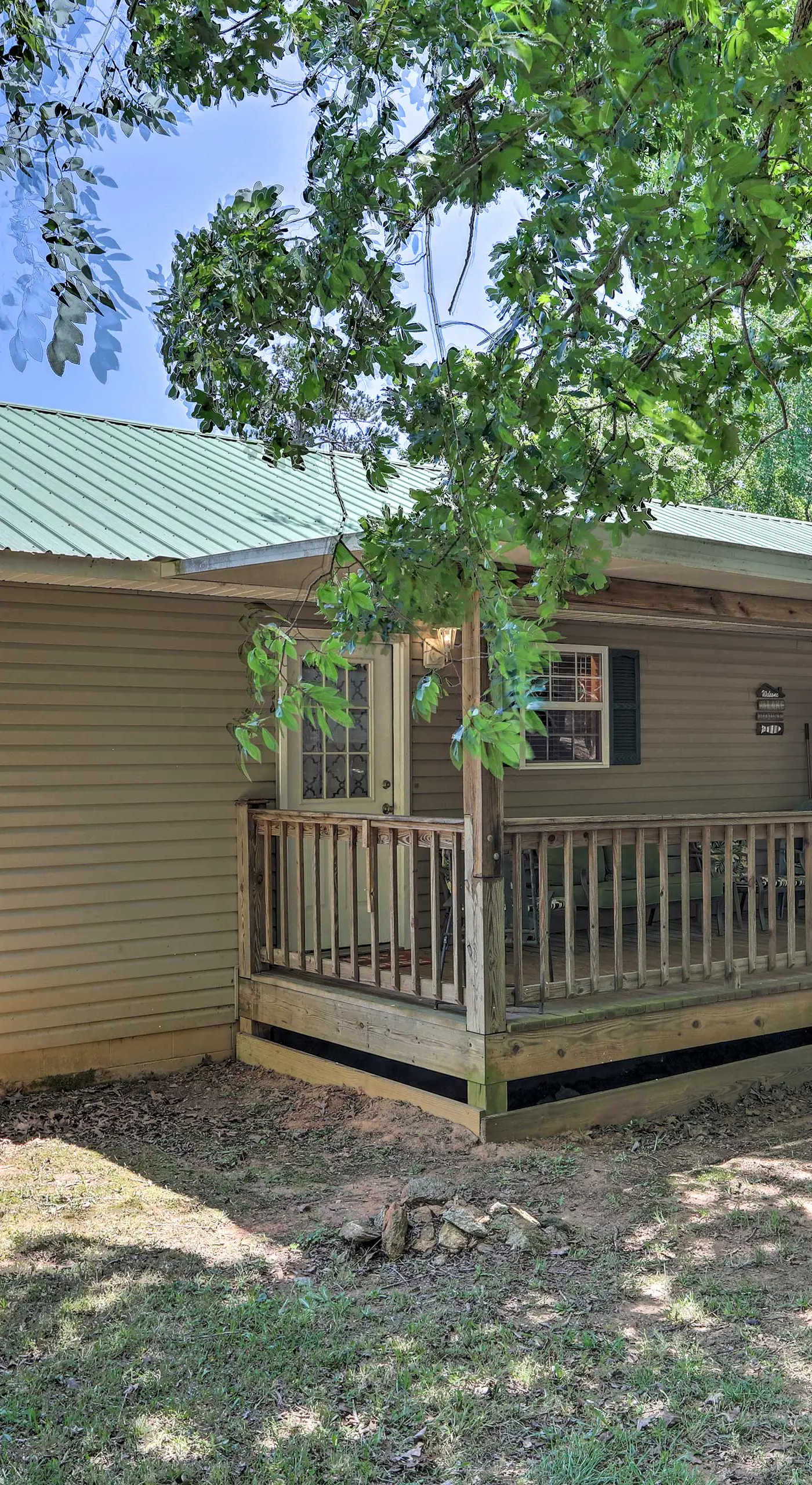 House w/ Dock + Slide Situated on Lake Sinclair!