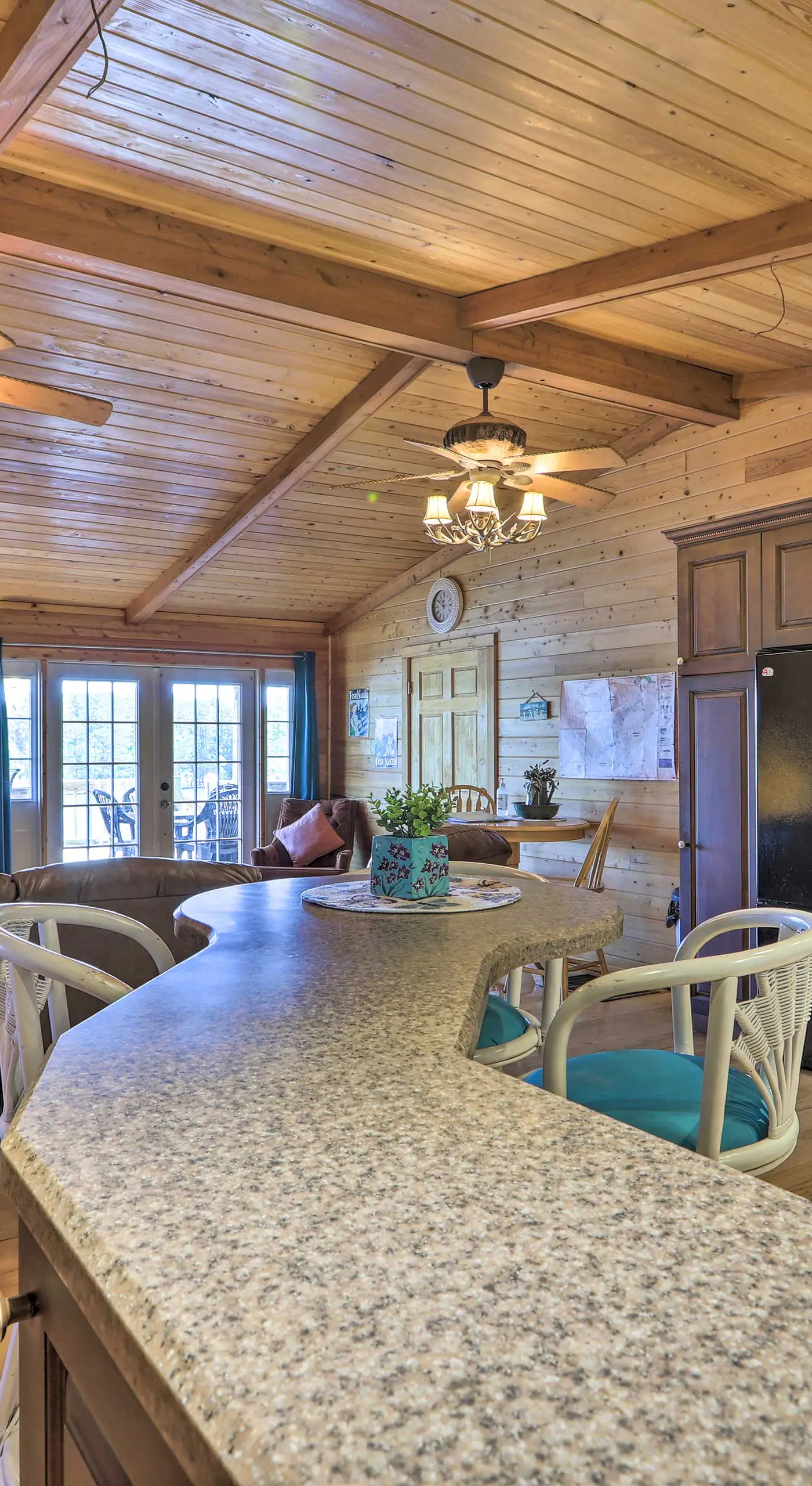 House w/ Dock + Slide Situated on Lake Sinclair!