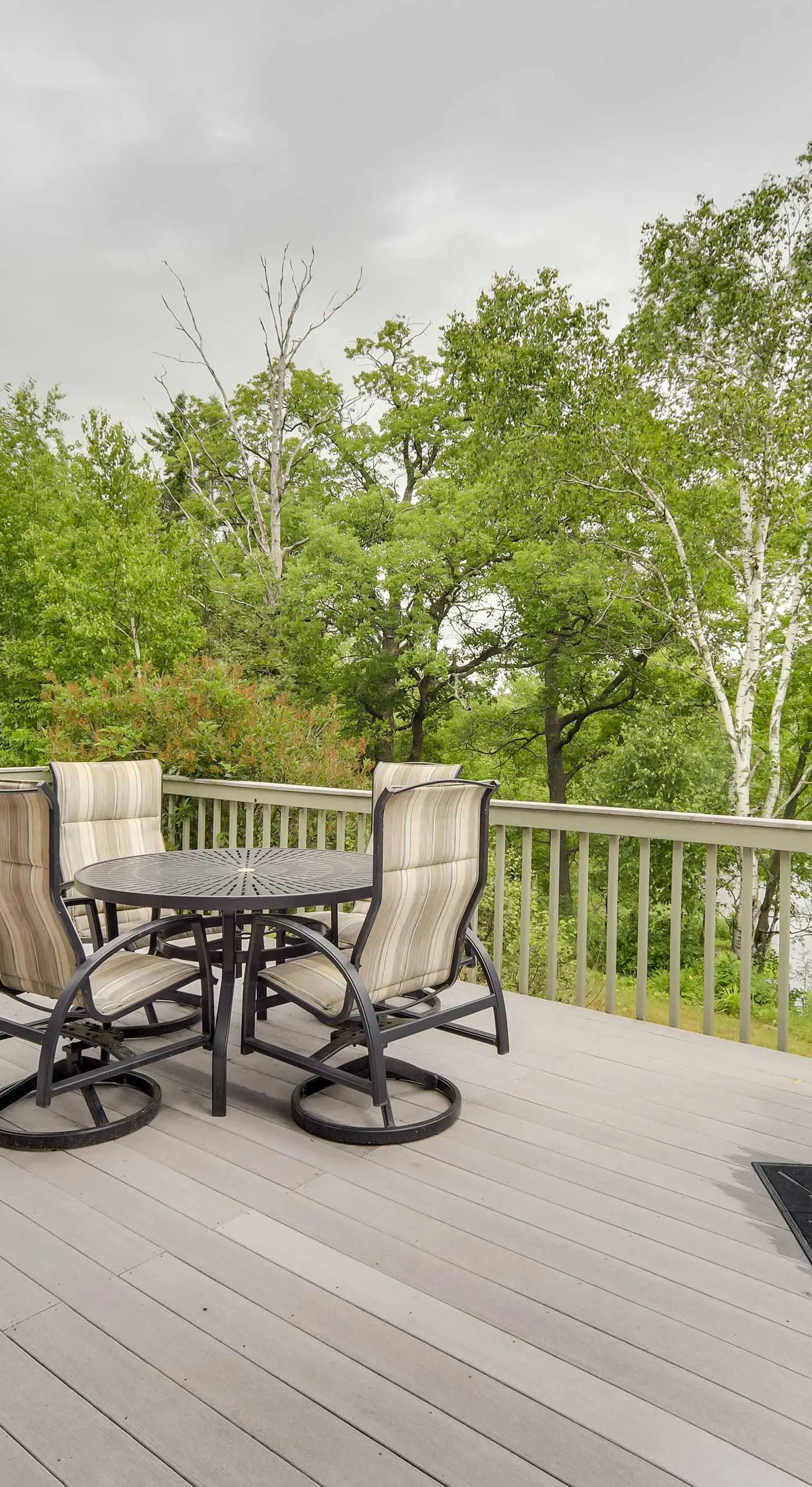 Riverfront Bliss in Rice Lake: Deck, Grill & Hike!