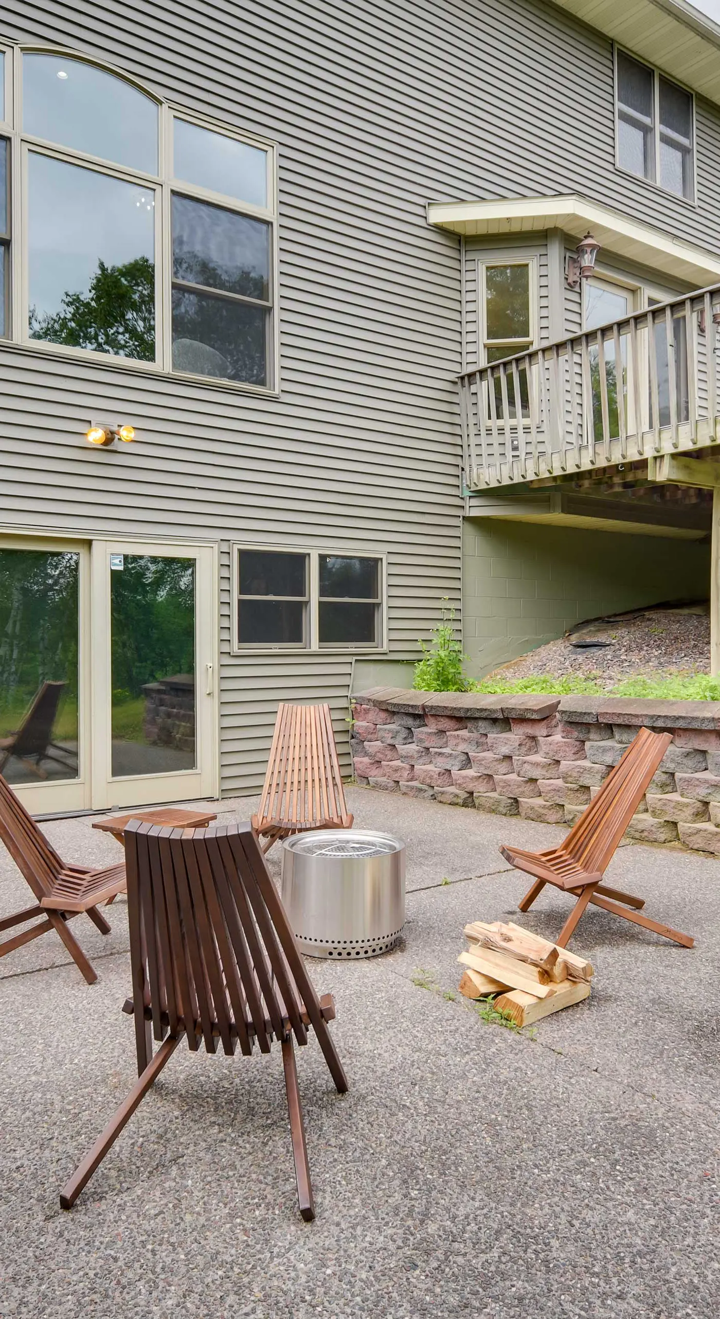 Riverfront Bliss in Rice Lake: Deck, Grill & Hike!