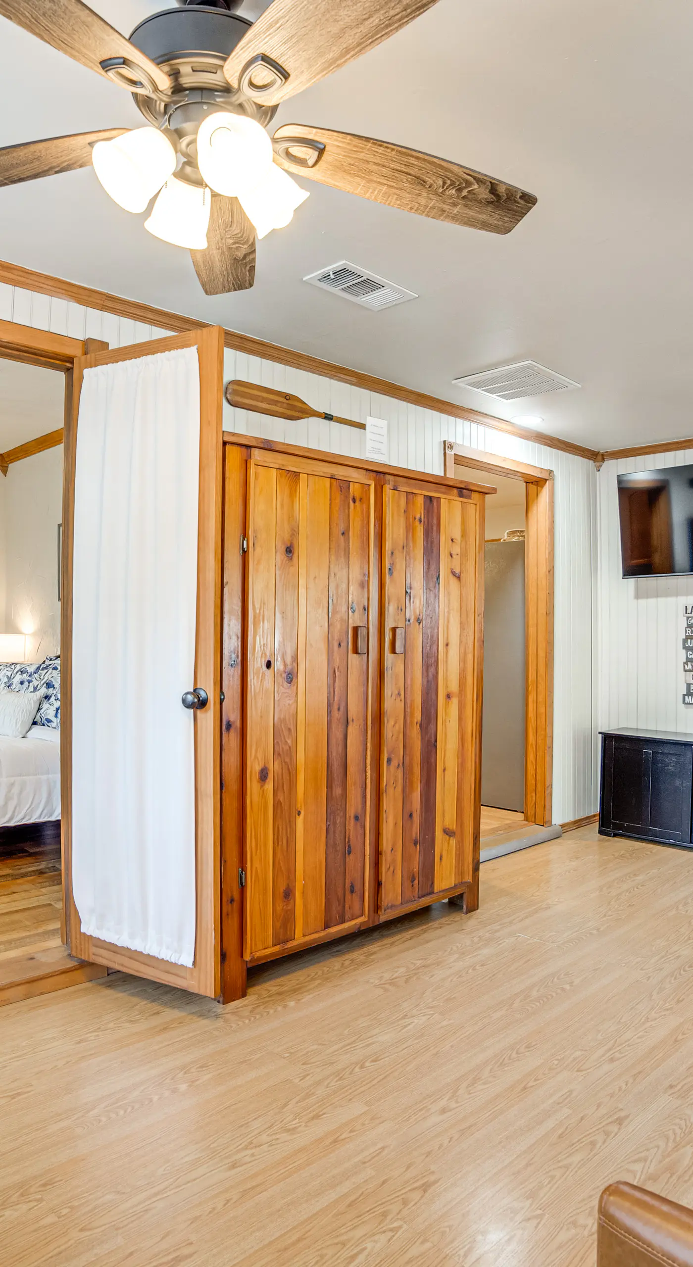 Spacious Deck: Waterfront Home in Gun Barrel City!