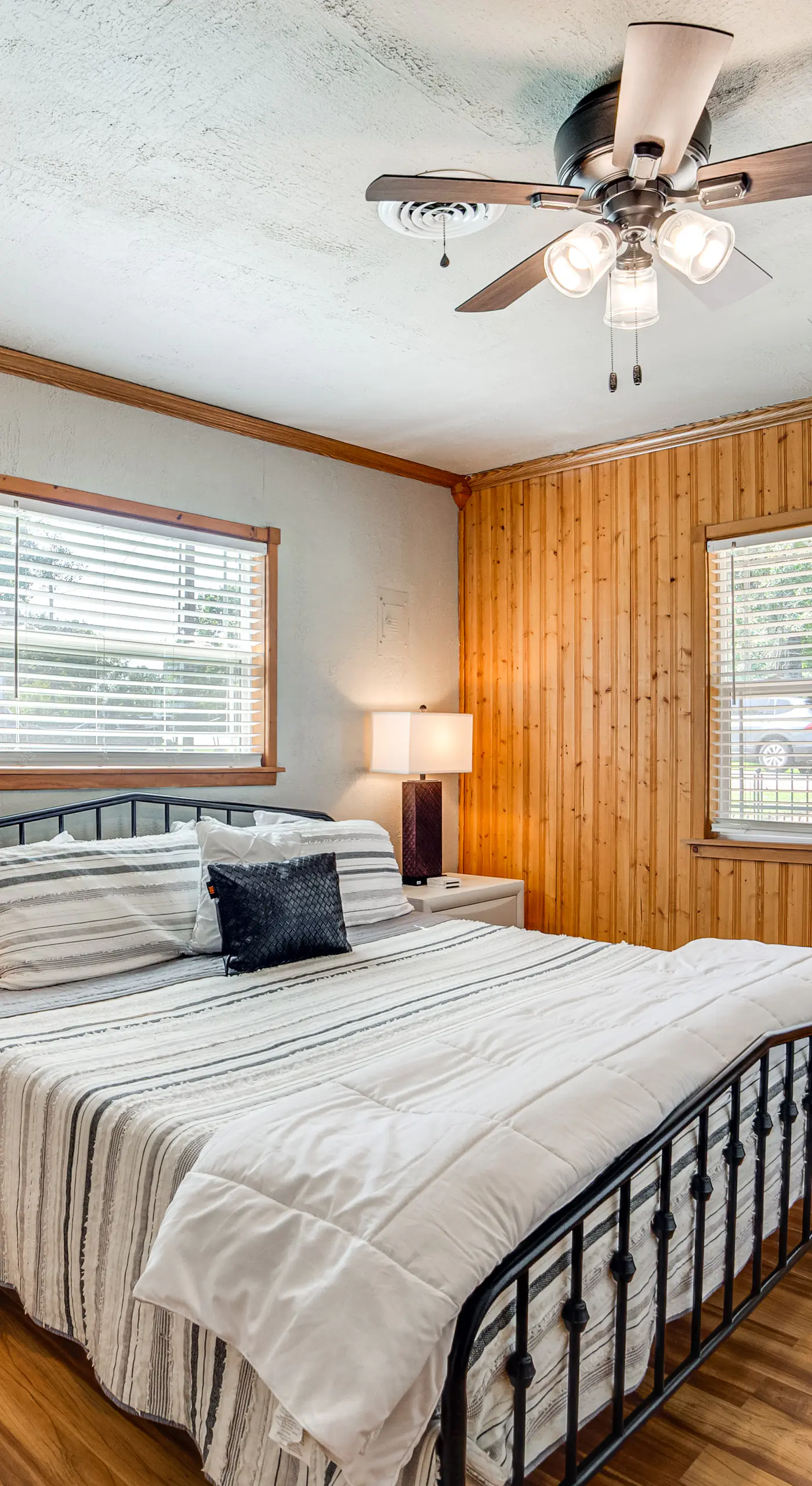 Spacious Deck: Waterfront Home in Gun Barrel City!