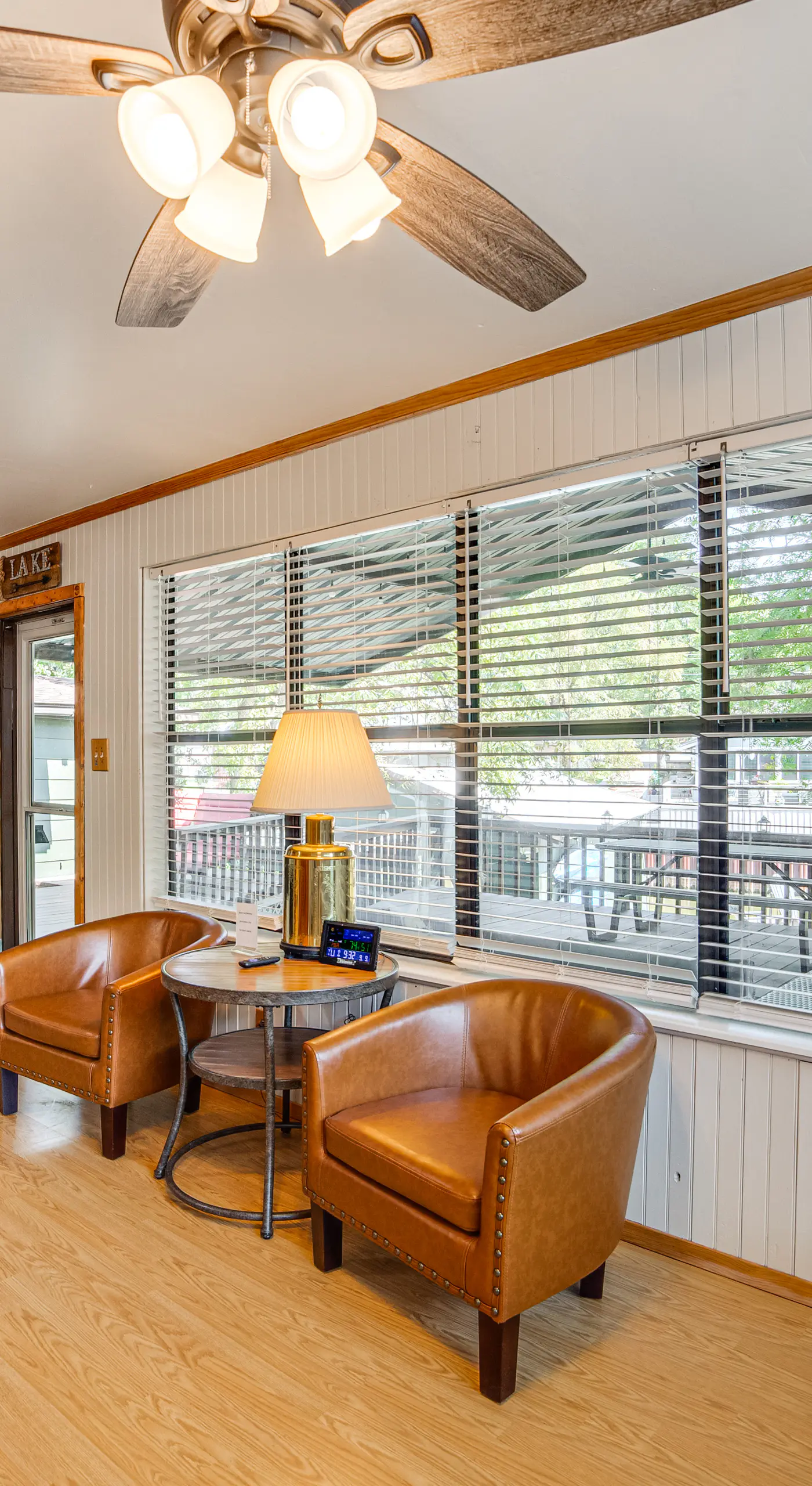 Spacious Deck: Waterfront Home in Gun Barrel City!